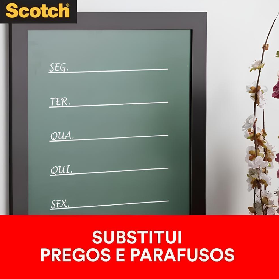 Fita Dupla Face Fixa Forte Cozinha 24Mmx1,5M 700G - 3M