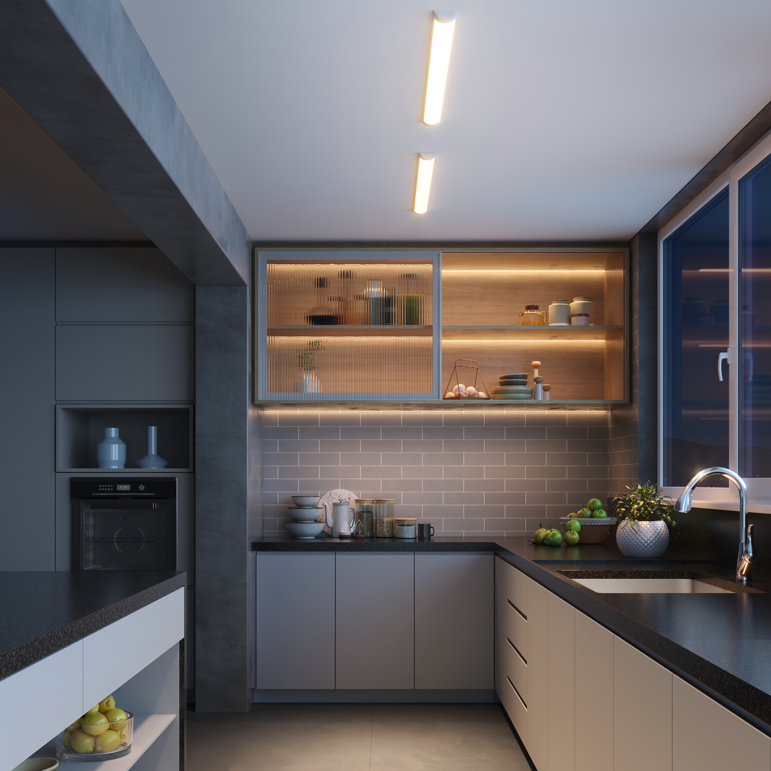 Luminaria Led Sobrepor Slim 18W 50Cm 6500K Avant