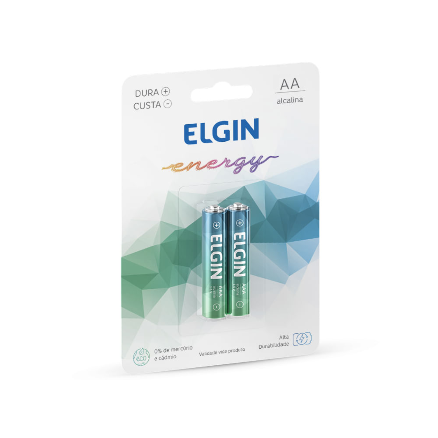 Pilha Palito Alcalina AAA 2 Unidades Elgin