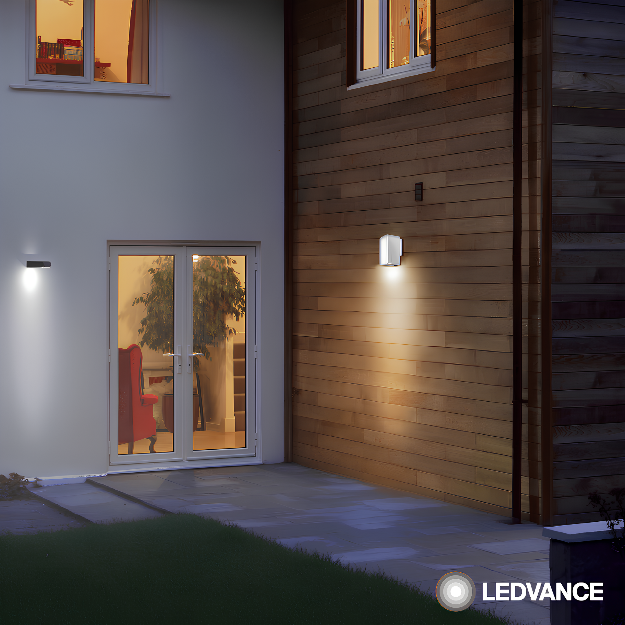 Luminaria Led Arandela Aplique Dual 2X11w Ip54 Gu10 Ledvance