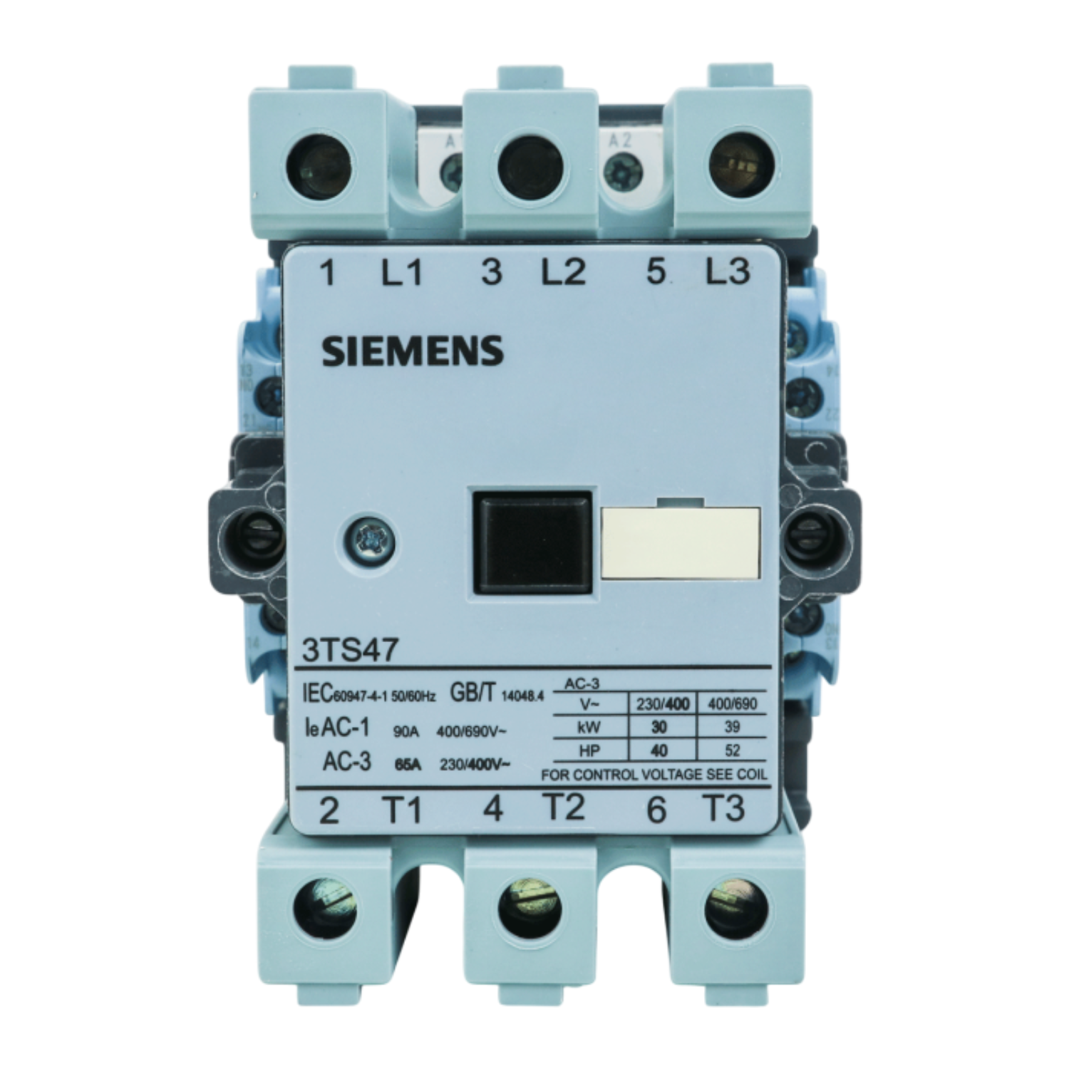Contator Sm-3TS47220AC2 65A 24V 50/60Hz Siemens