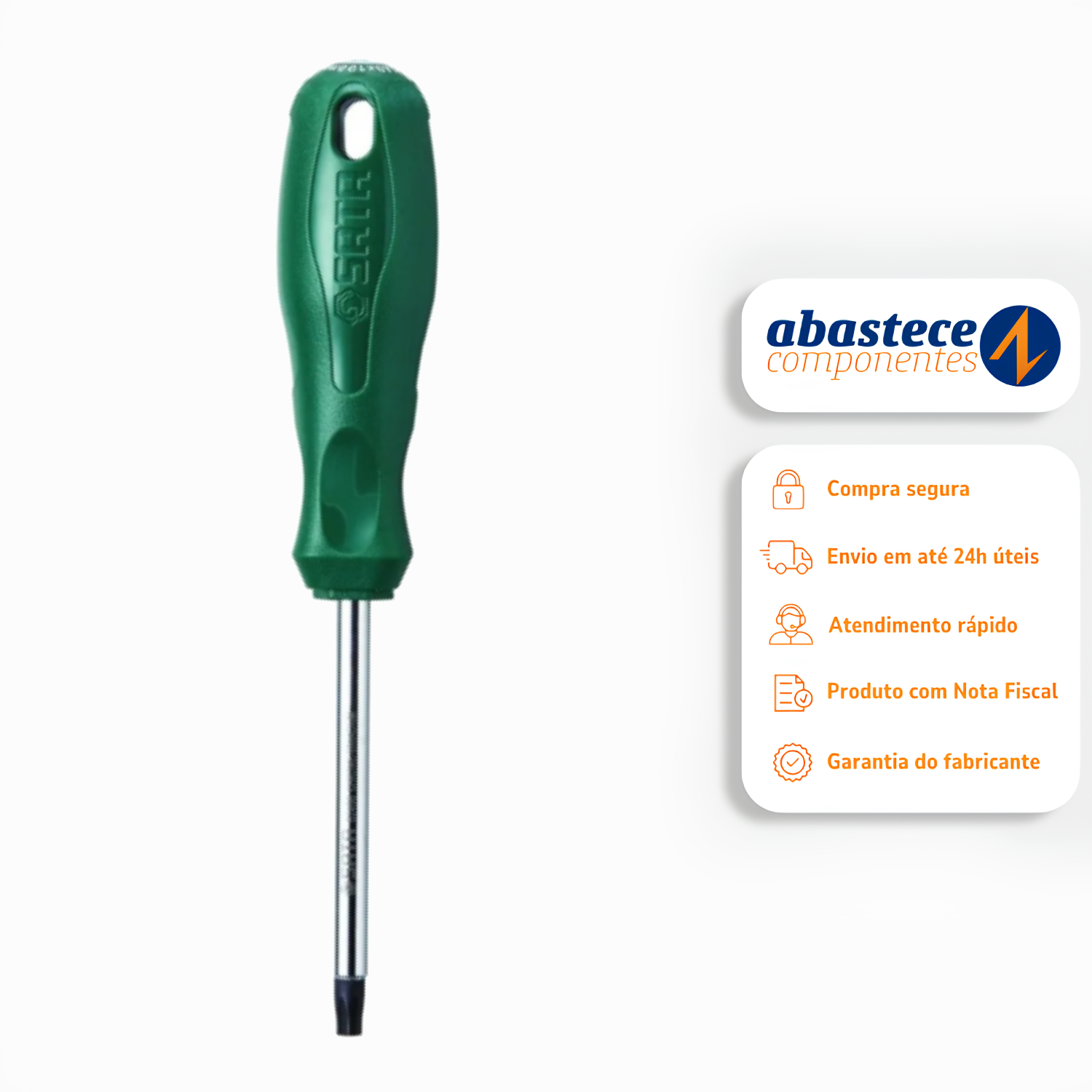 Chave Torx Reta T30 X 100mm Série P St62407st Sata