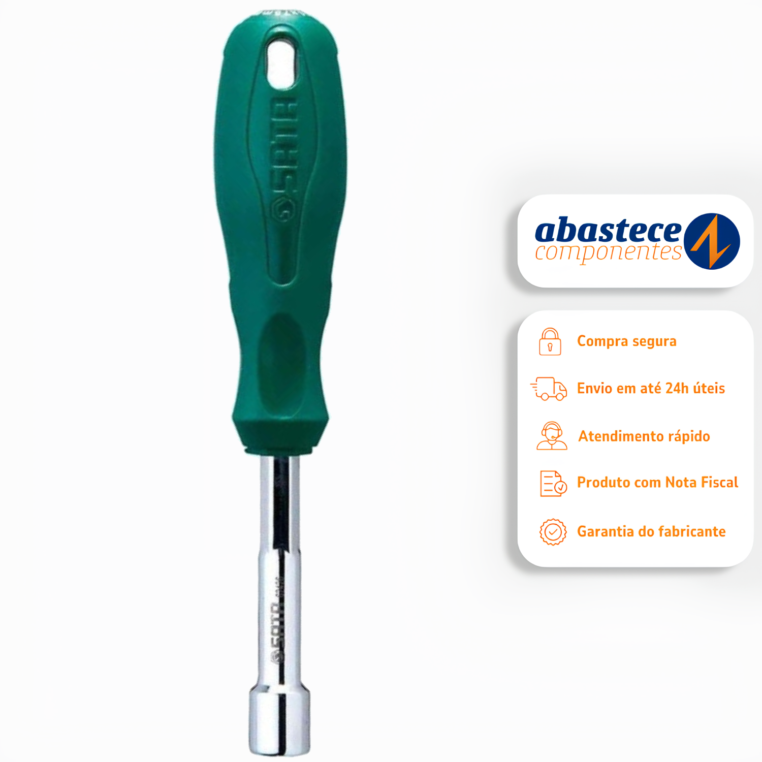 Chave Canhão 10 X 75mm Série P St62425st Sata