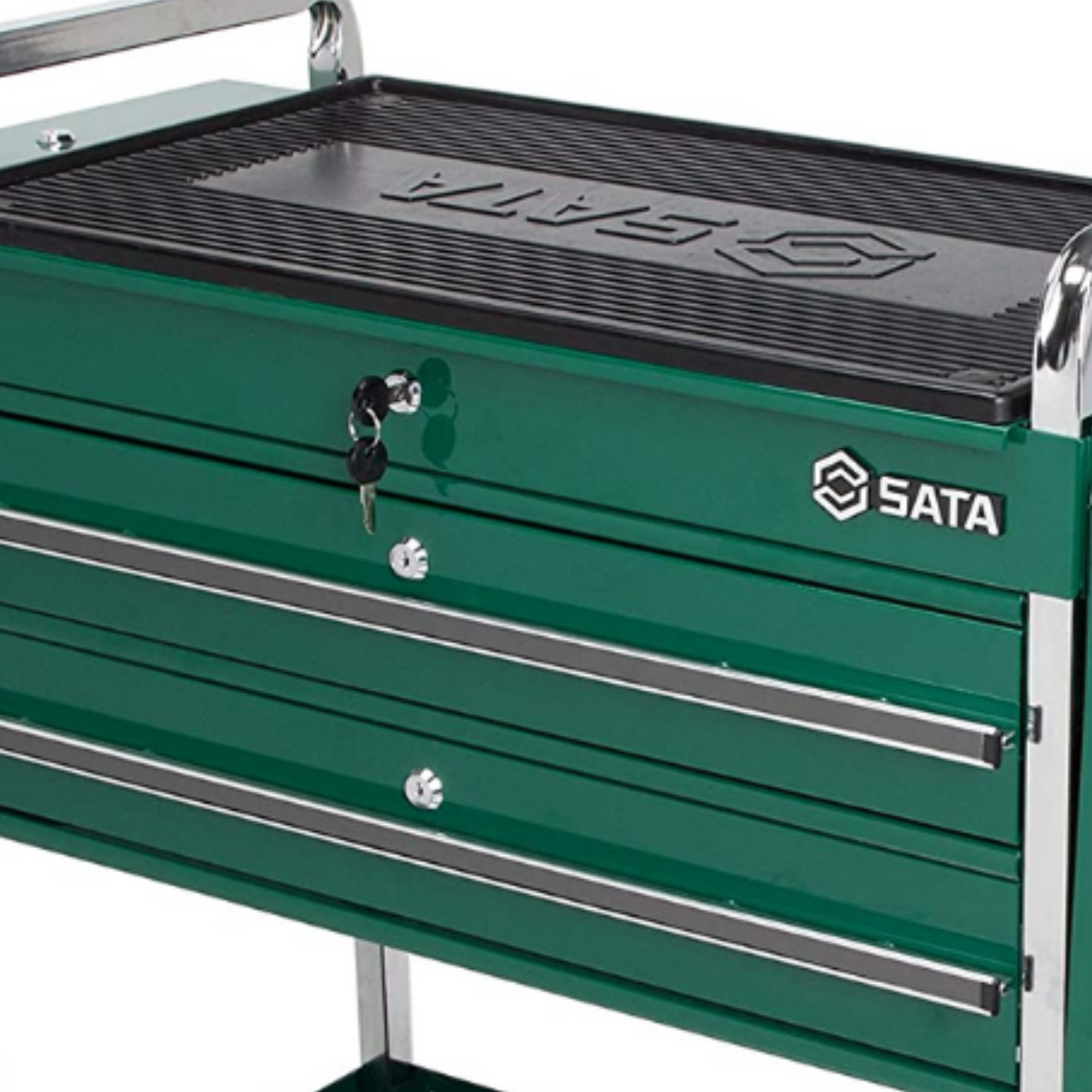 Carro Tipo Gabinete Com 2 Gavetas ST95118SC Sata