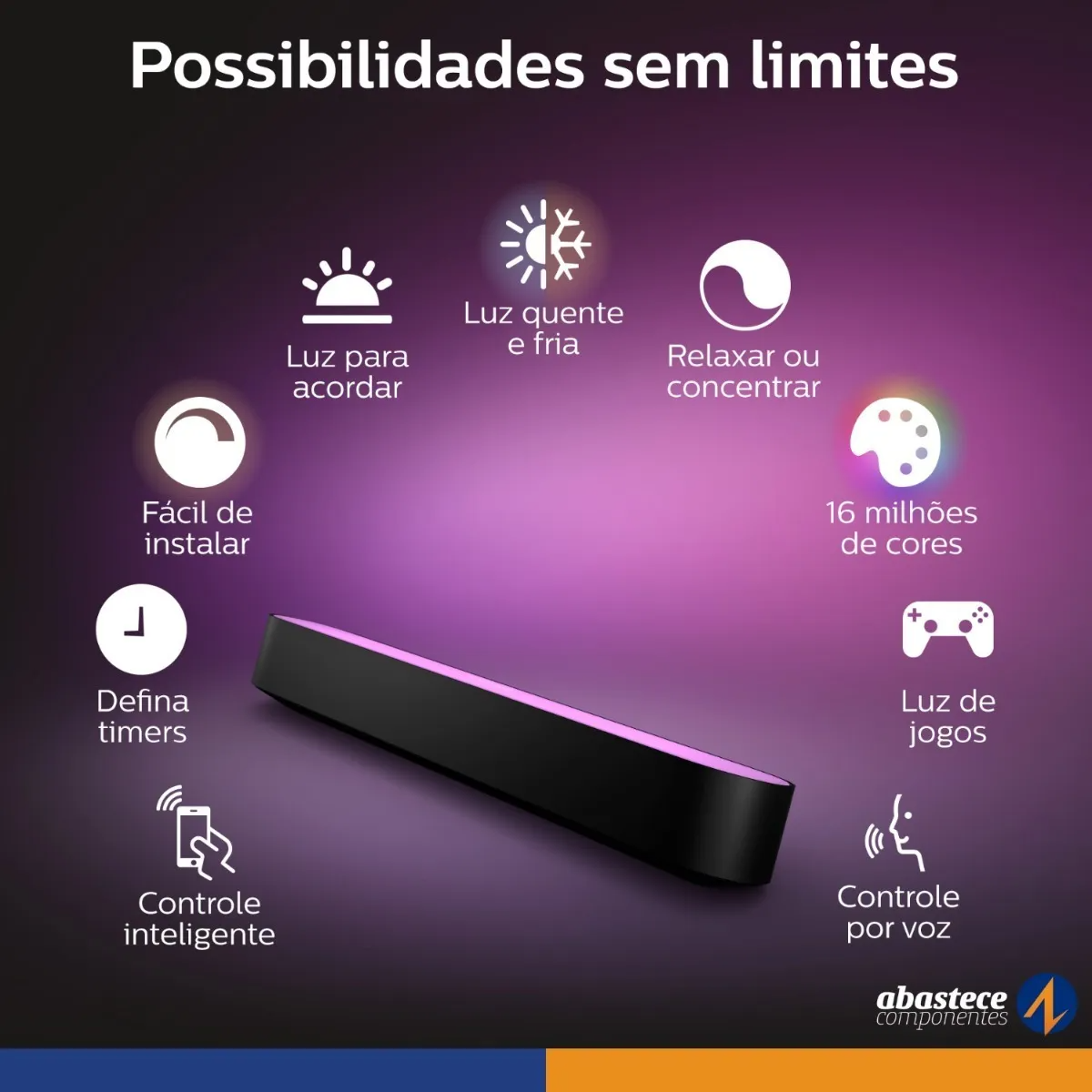 Philips Hue Play Light Bar Doublepack Color Ambiance Smart