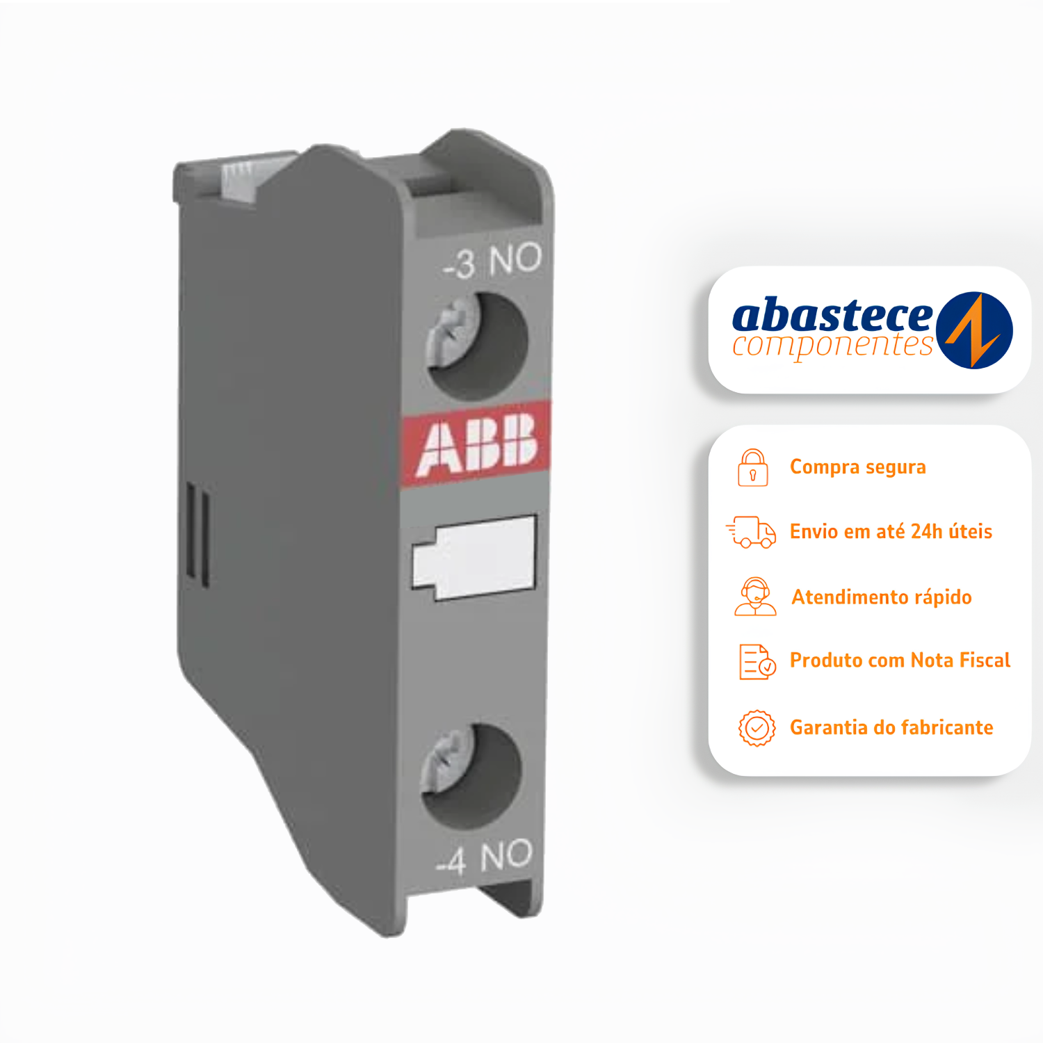 Contatos Auxiliar Lateral CAL5X10M 1NA - ABB
