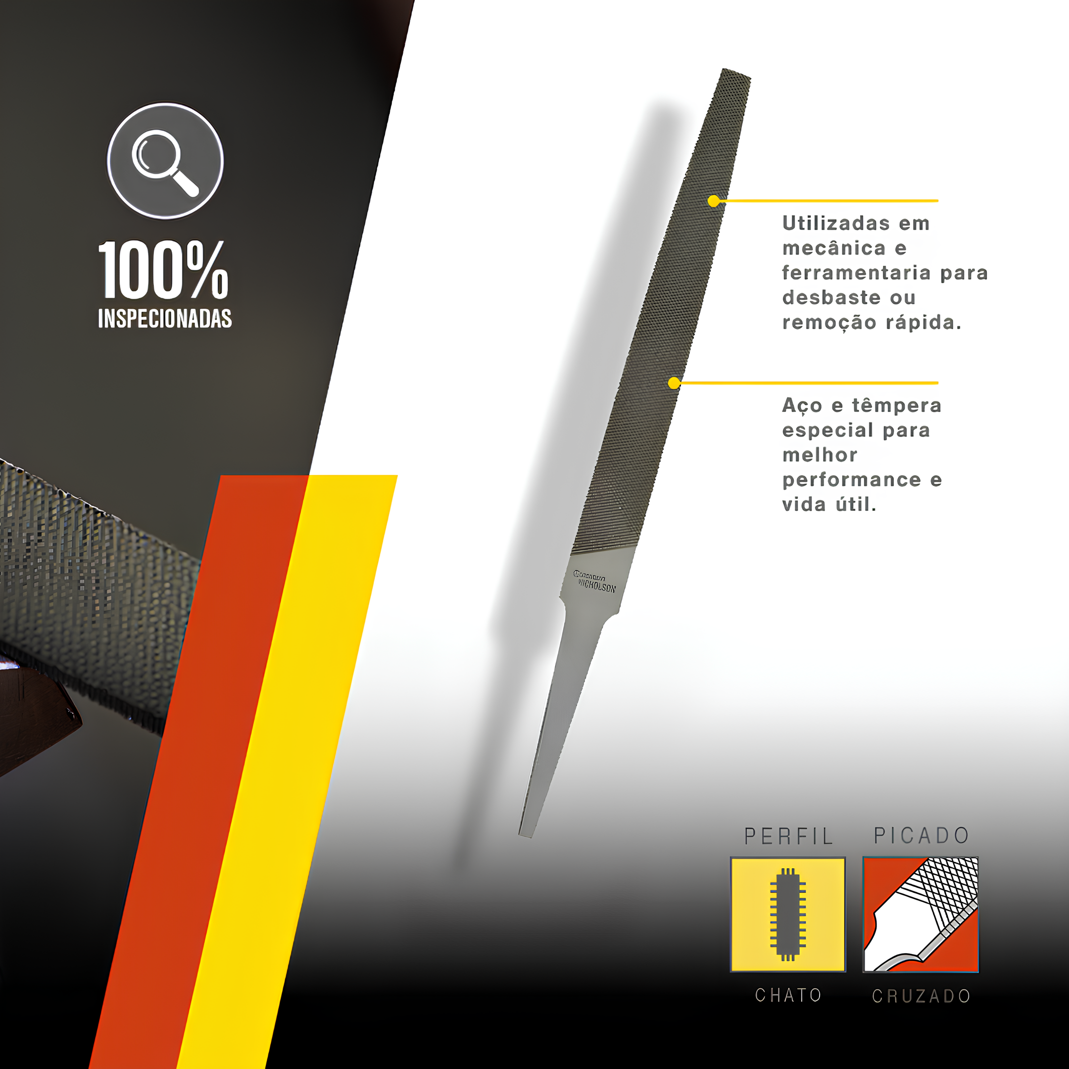 Lima Chata Murca 8" 03632BC Nicholson