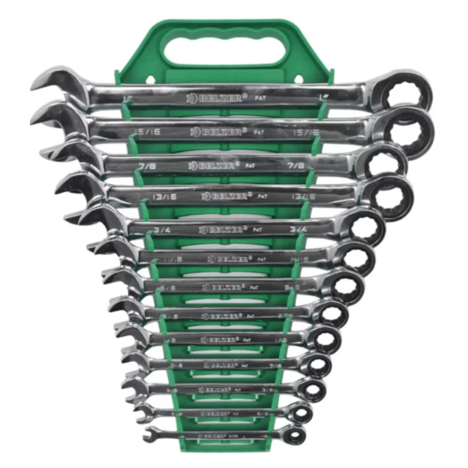 Jogo Chave Comb Catraca Belzer 1/4"-1"  13 Peças