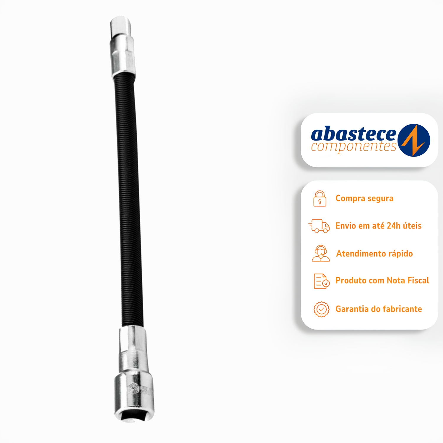 Extensão Flexível 1/4" Sata St11922sc