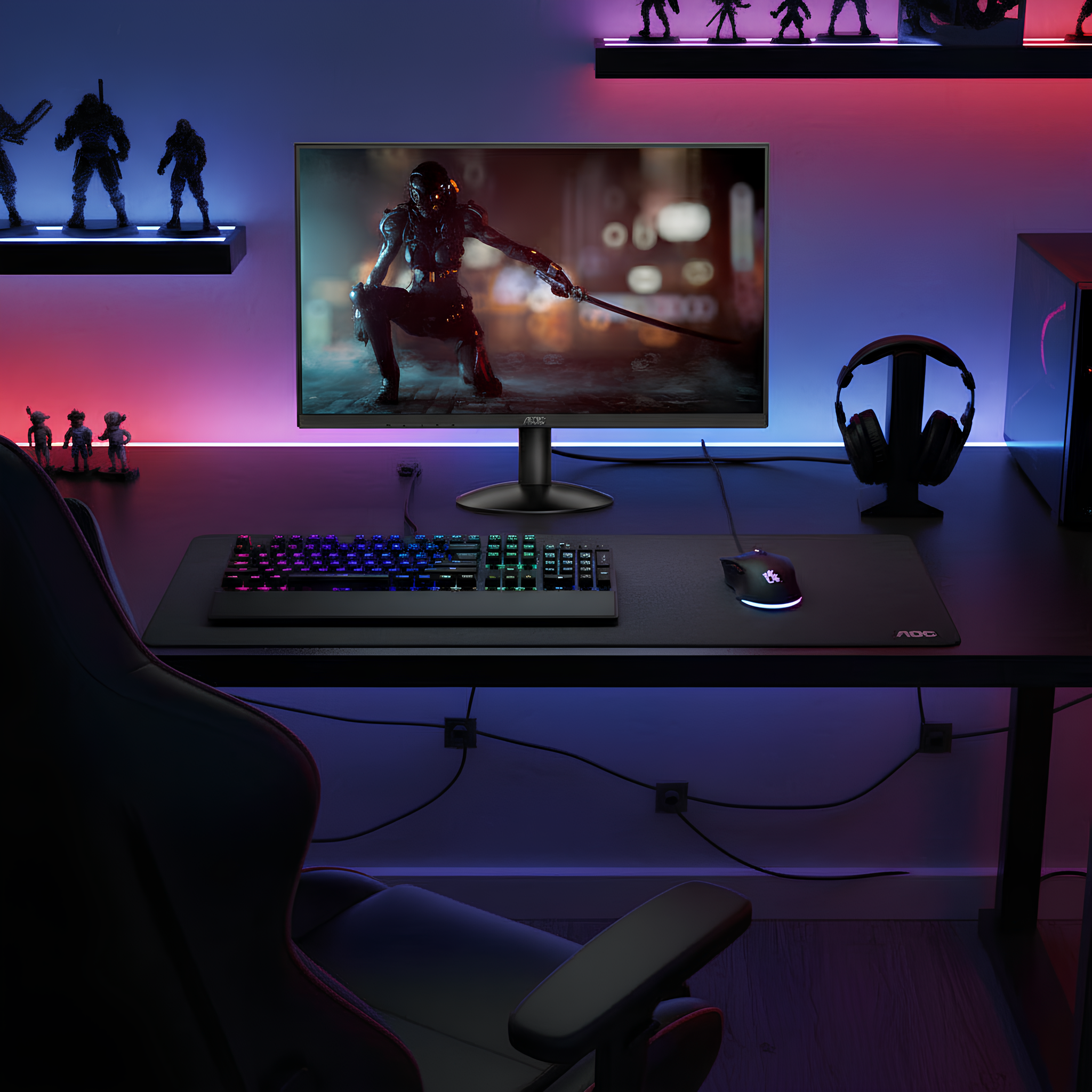 Monitor 21,5 Led Fhd Hdmi Vesa Va 120Hz 1Ms 22B30hm23 Aoc