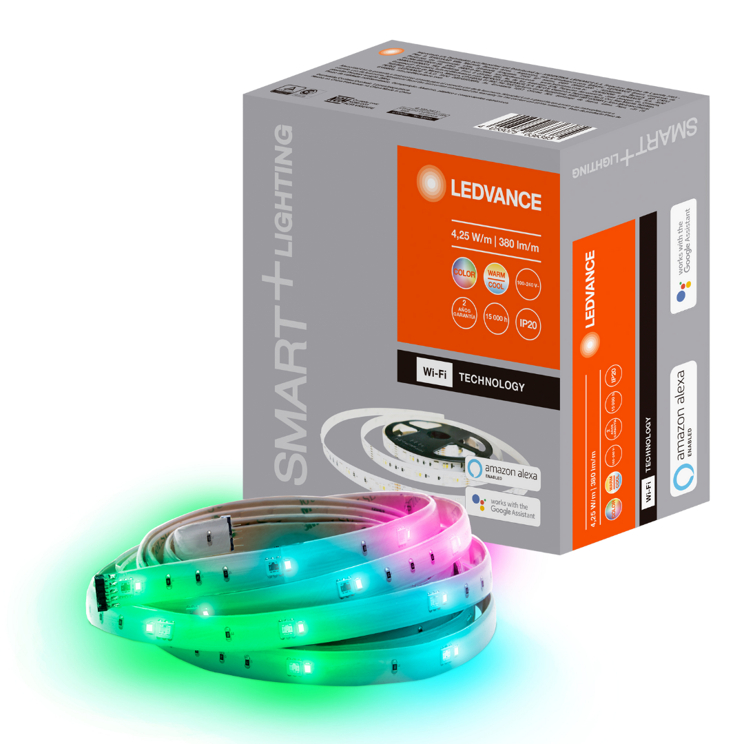 Fita Led Smart+ RGBW Wifi Dim 4,25W/M IP20 Bivolt Ledvance
