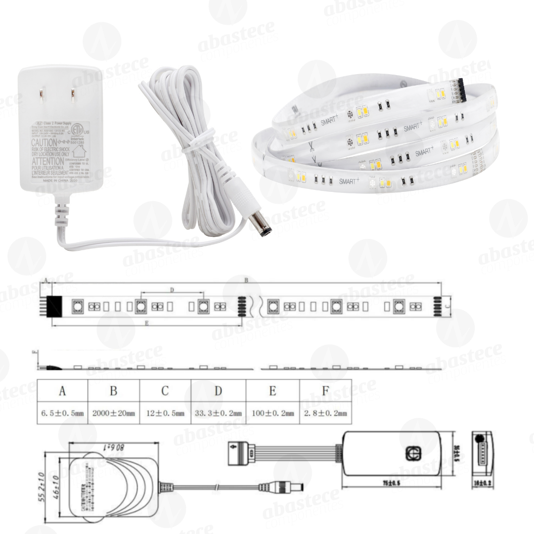 Fita Led Smart+ RGBW Wifi Dim 4,25W/M IP20 Bivolt Ledvance