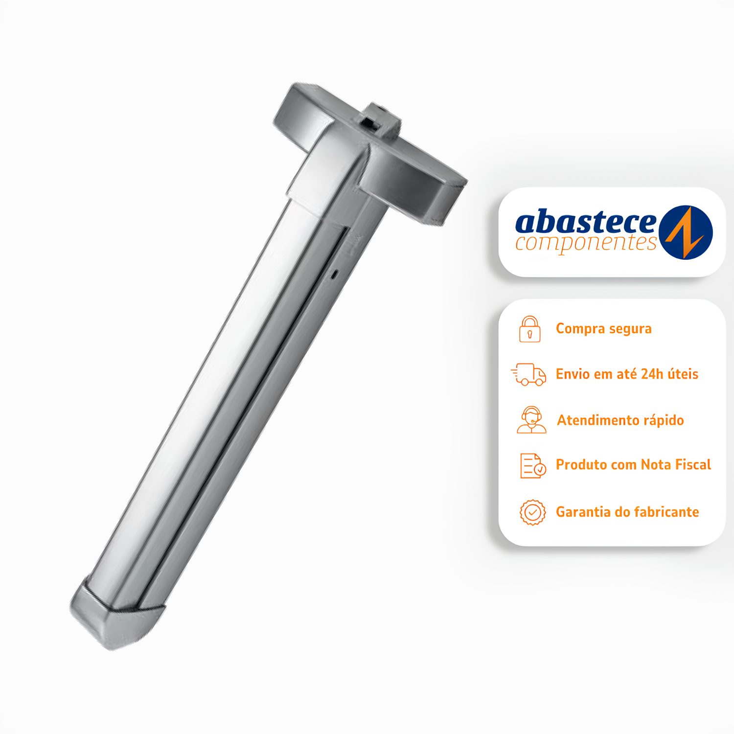Barra Antipânico Phb3000 Para Portas Corta-Fogo Prata Dorma