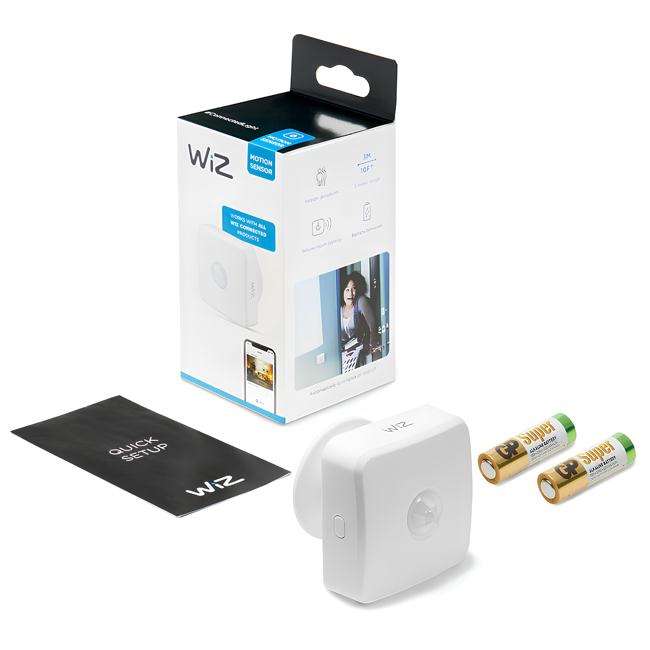 Sensor De Movimento Smart Wifi Wiz