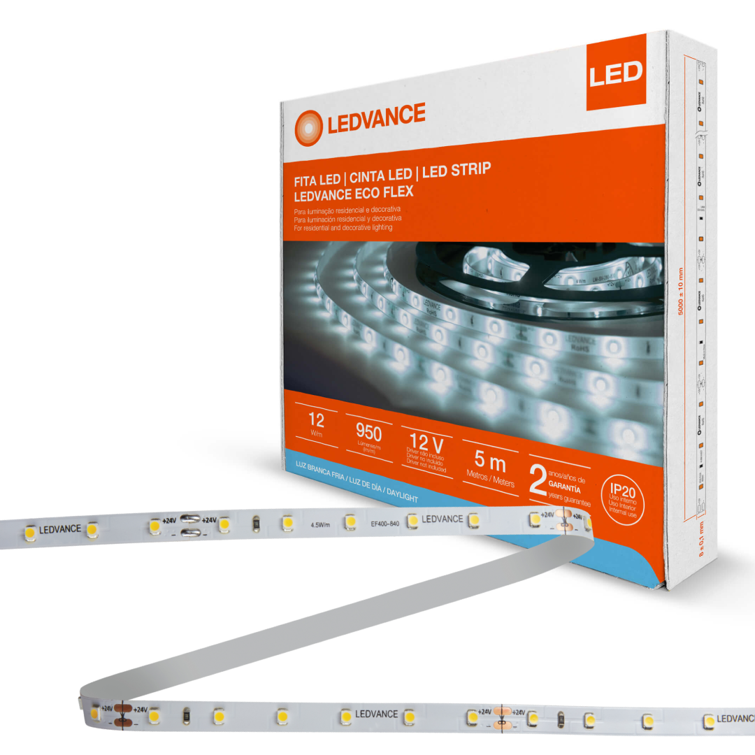 Fita Led Ecoflex 5M 12W 12V Ip20 Ledvance