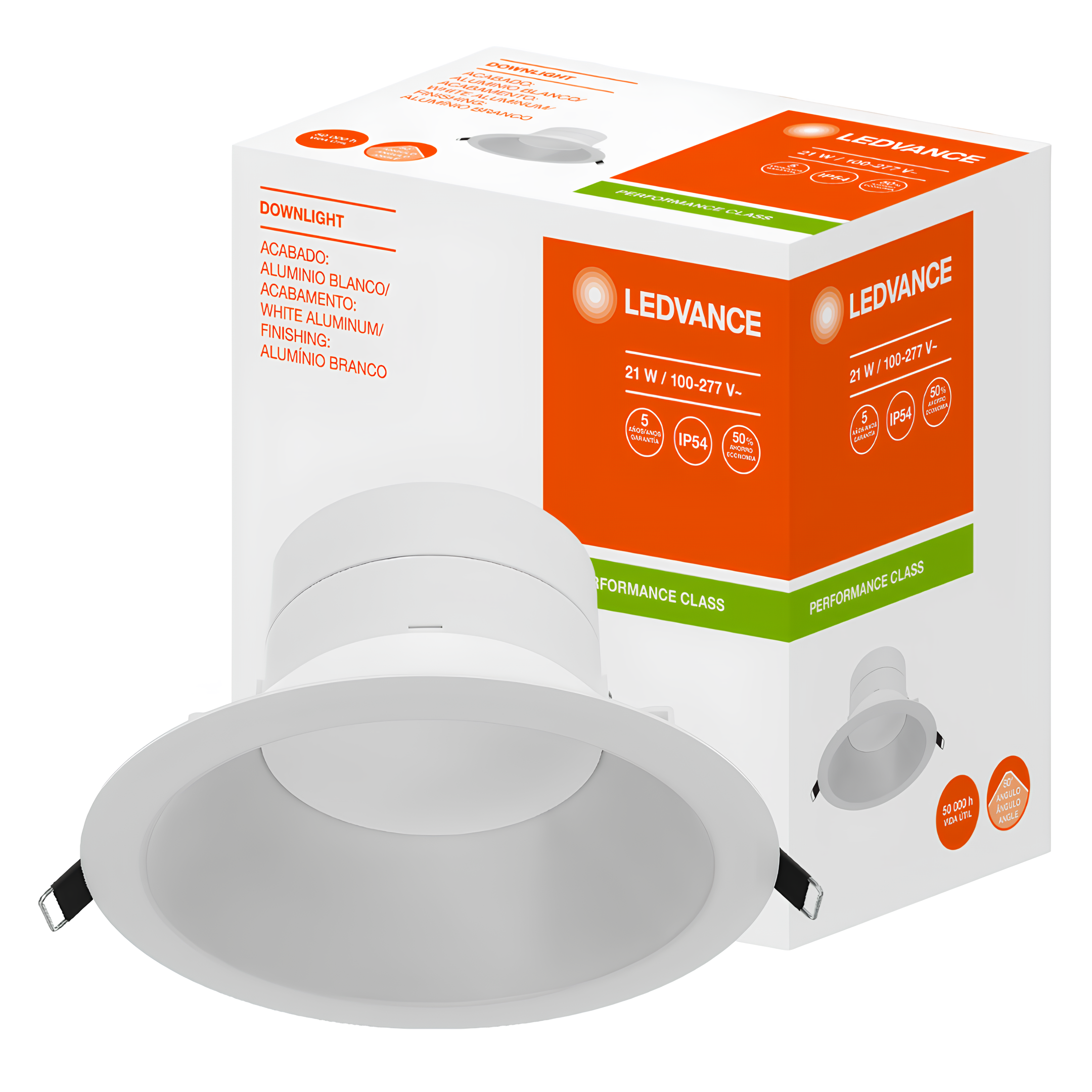 Luminaria Led Redonda Embutir Downlight 21W 80° Ledvance