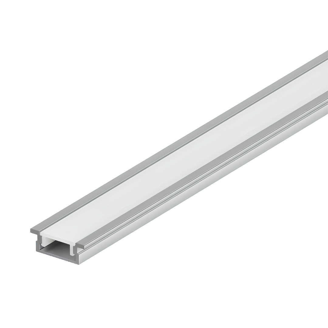 Perfil Led Aluminio Reto Embutir 23X10mm 1M Ip20 Ledvance