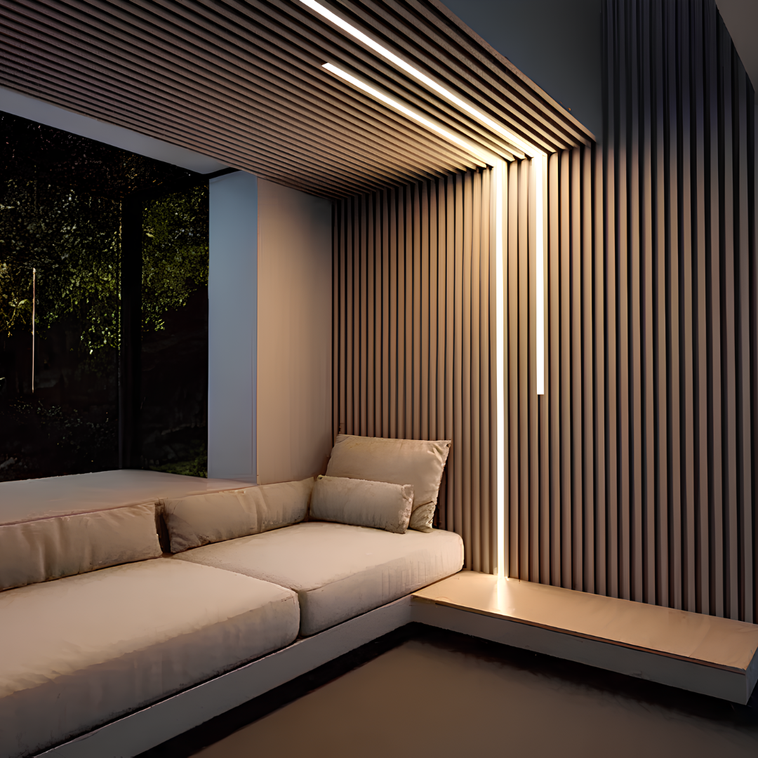 Perfil Led Aluminio Reto Embutir 23X10mm 1M Ip20 Ledvance