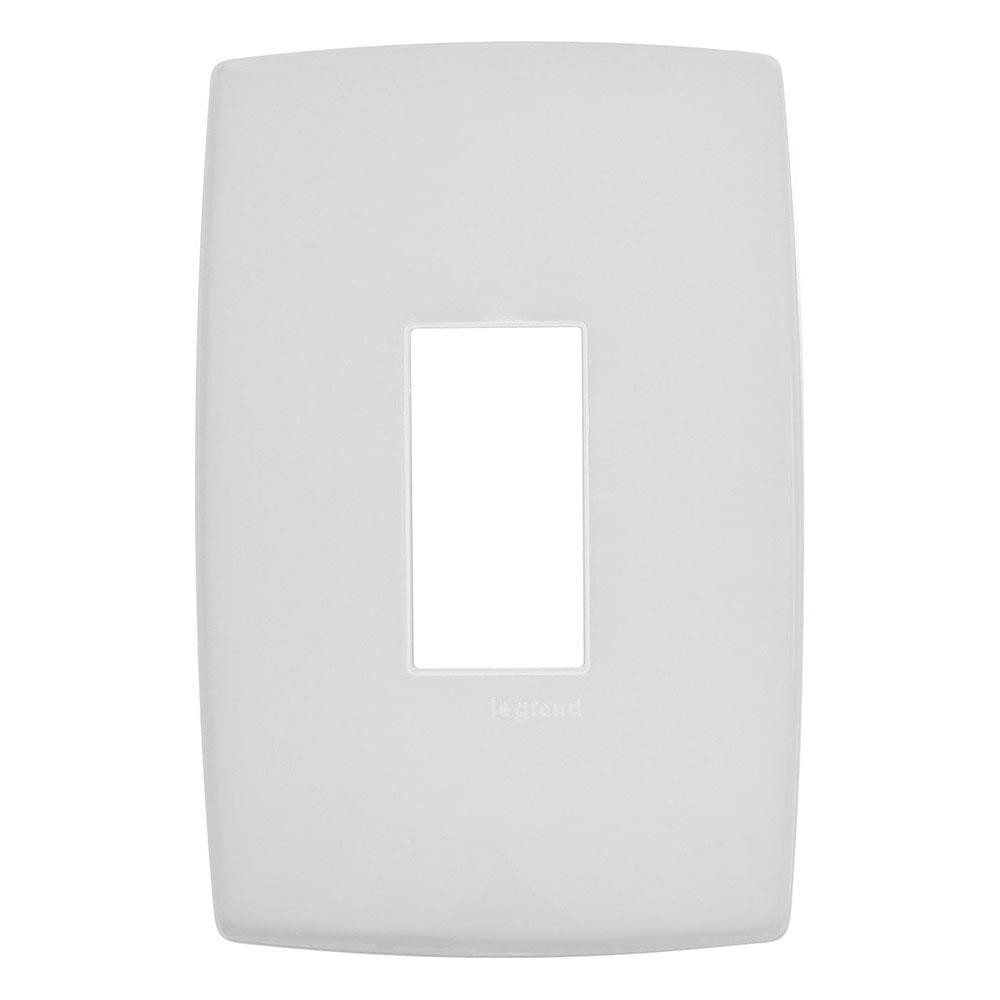 Placa Vertical 4X2 Branca 1 módulo 618501 Pial Plus