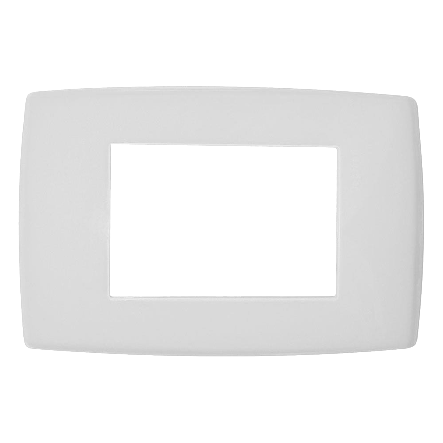 Placa Horizontal 4x2 Branca 3 módulos 618503 Pial Plus