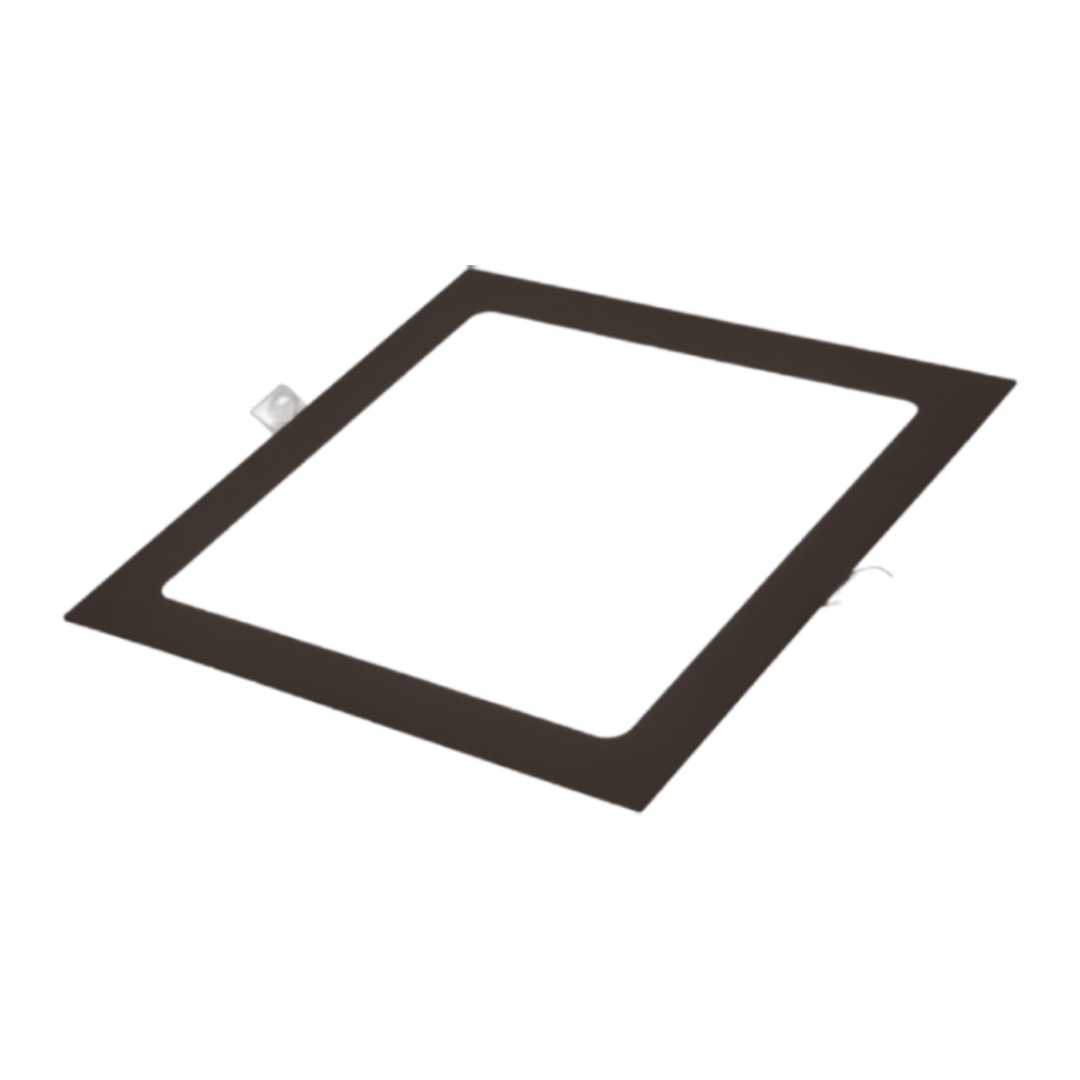 Luminaria Led Quadrada Embutir Preta 18W 110° Ip20 Bivolt Bellalux
