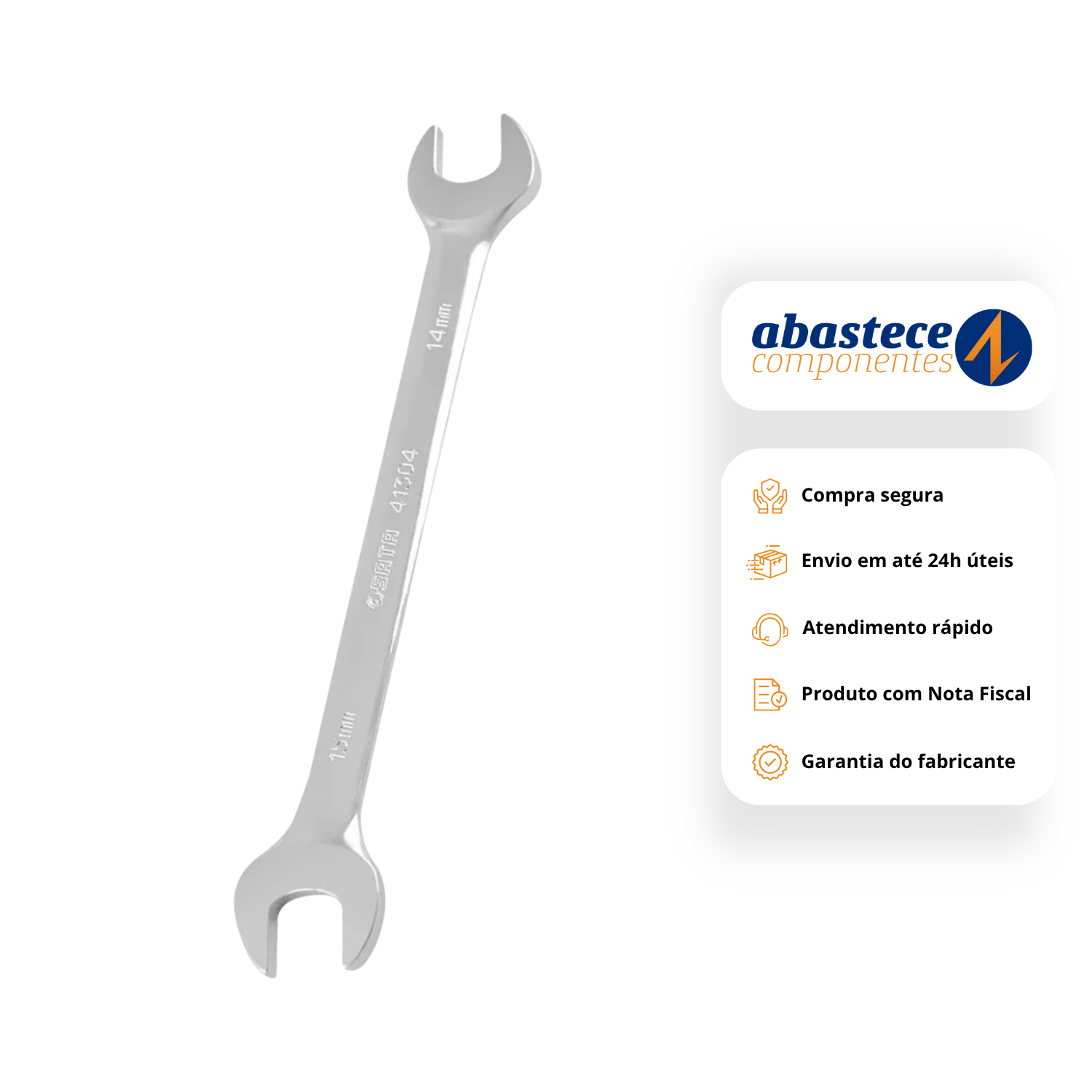 Chave Fixa 14X15mm Sata St41304sc