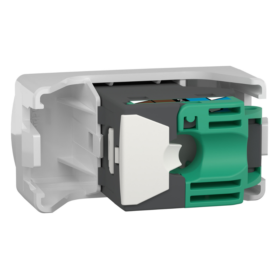 Modulo Tomada Rj45 8 Fios Utp Cat5E Miluz S3B74100 Schneider