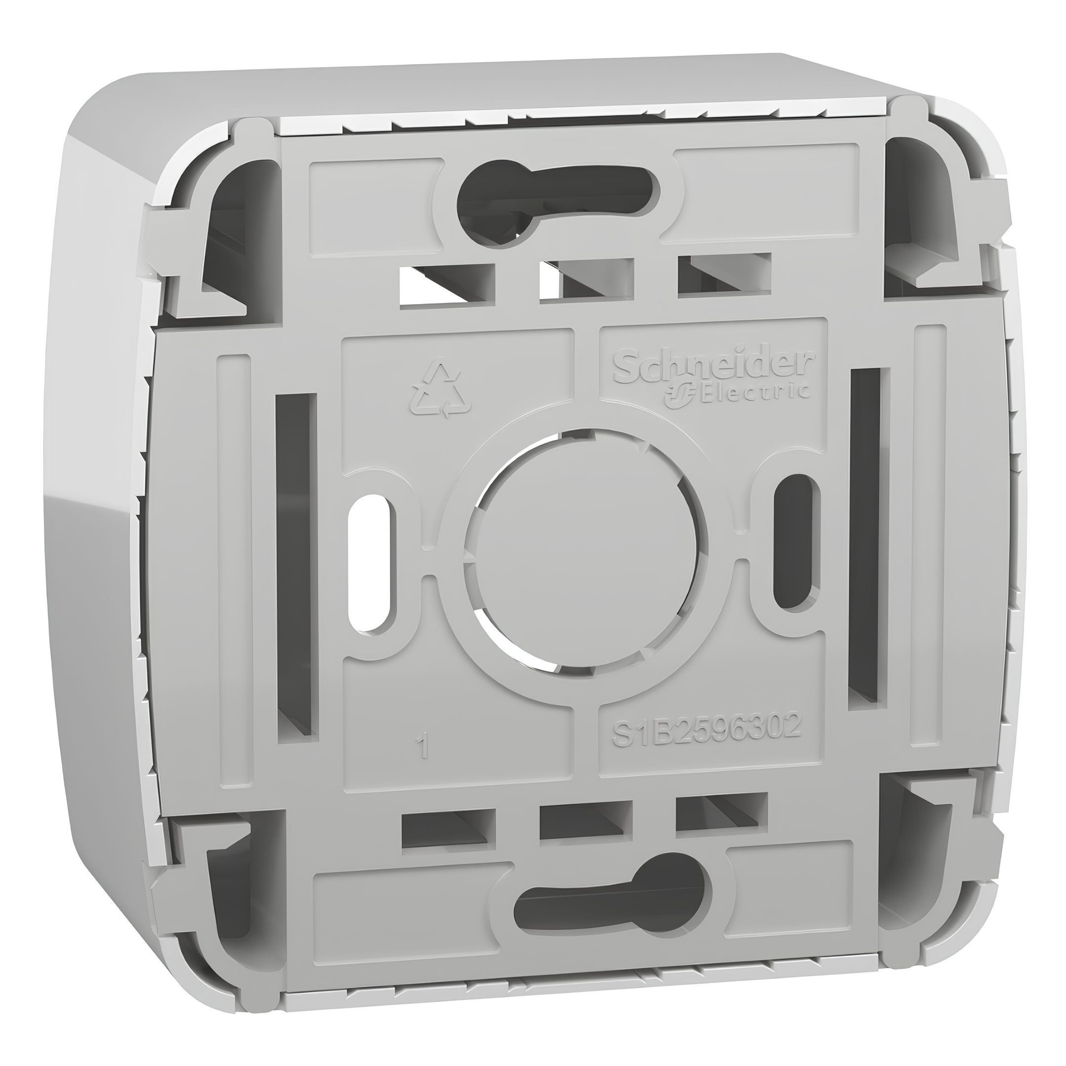 Caixa De Sobrepor Para 1 Modulo Branca Miluz S3B76010 Schneider