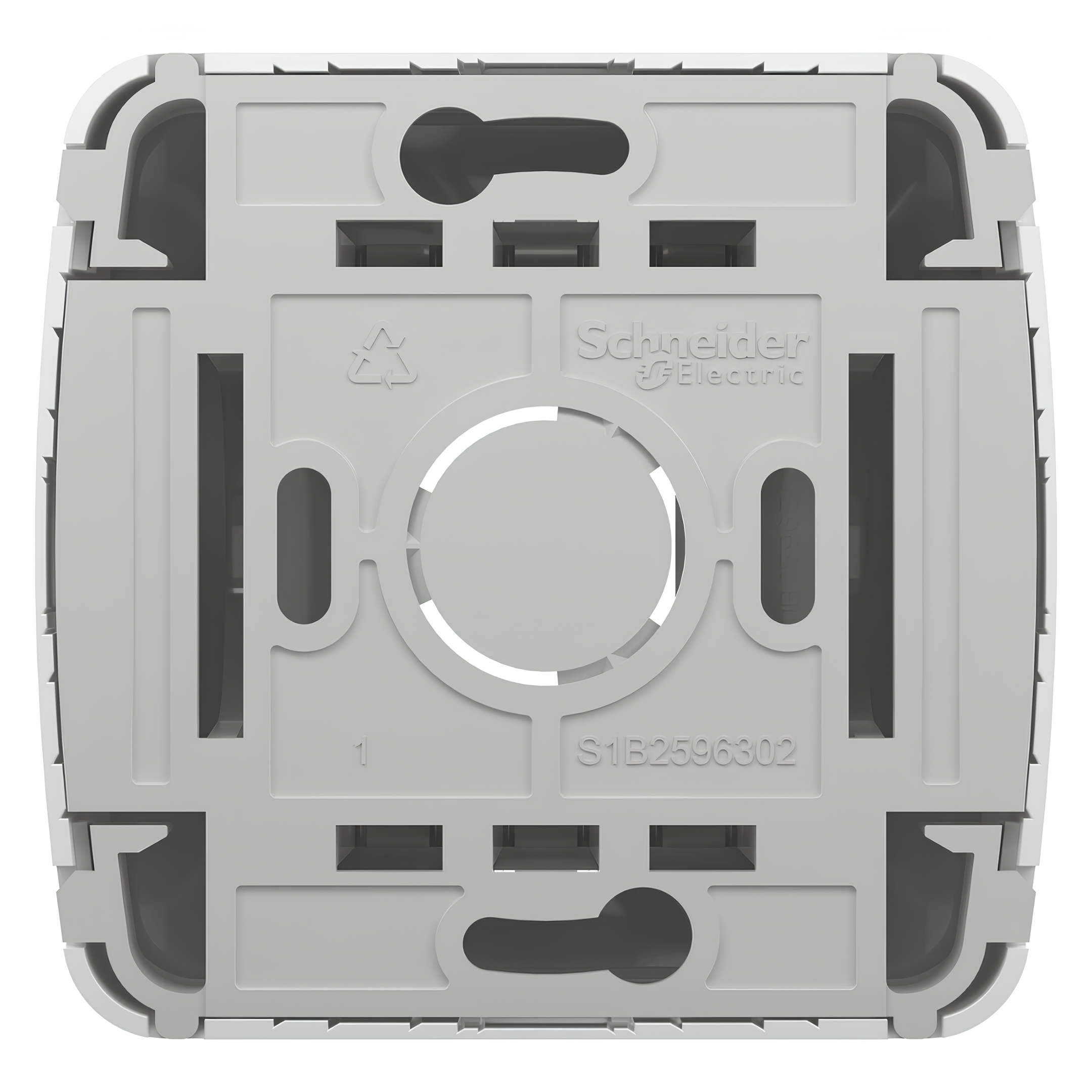 Caixa De Sobrepor Para 1 Modulo Branca Miluz S3B76010 Schneider