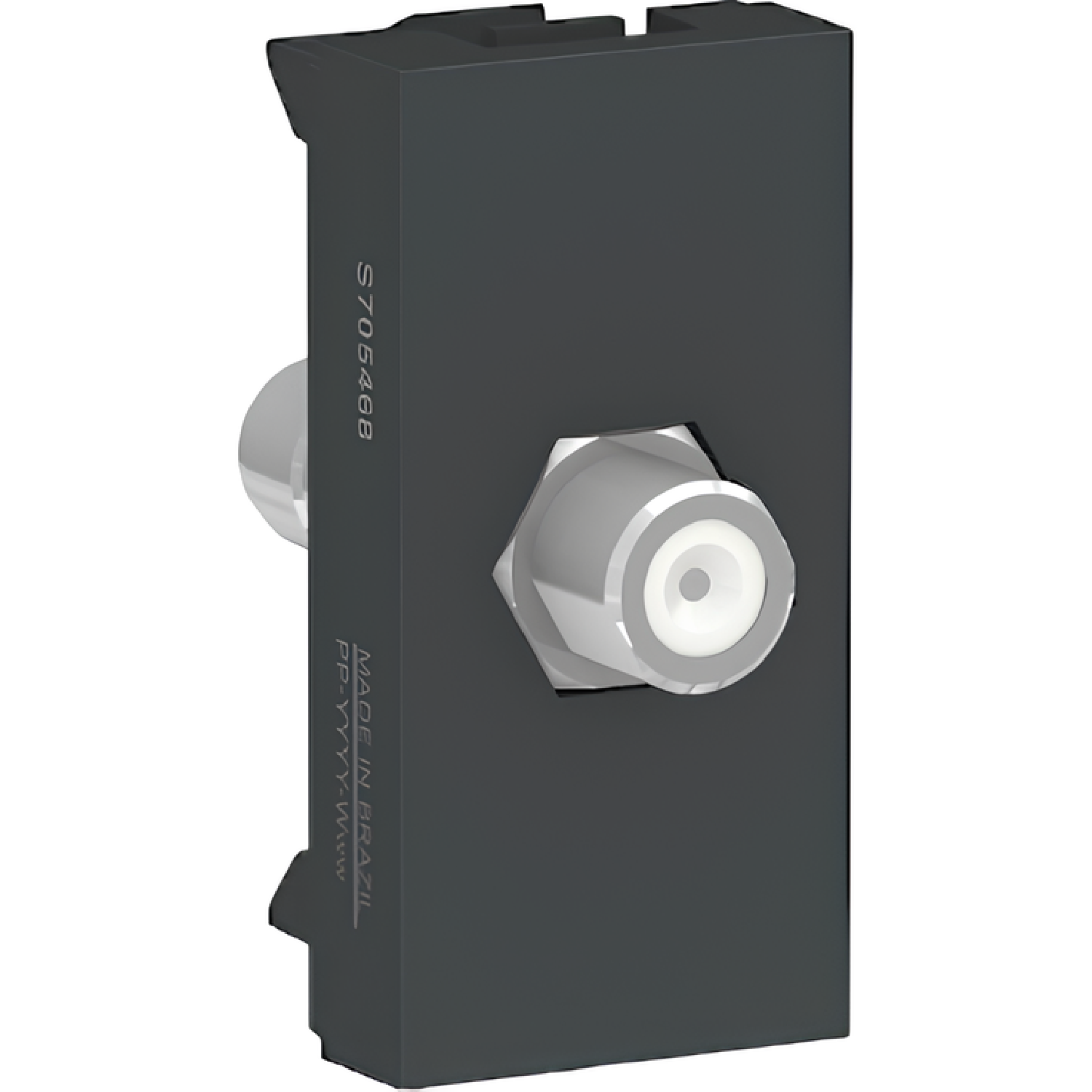 Modulo Tomada Antena Cabo Coaxial Orion S70546824 Schneider