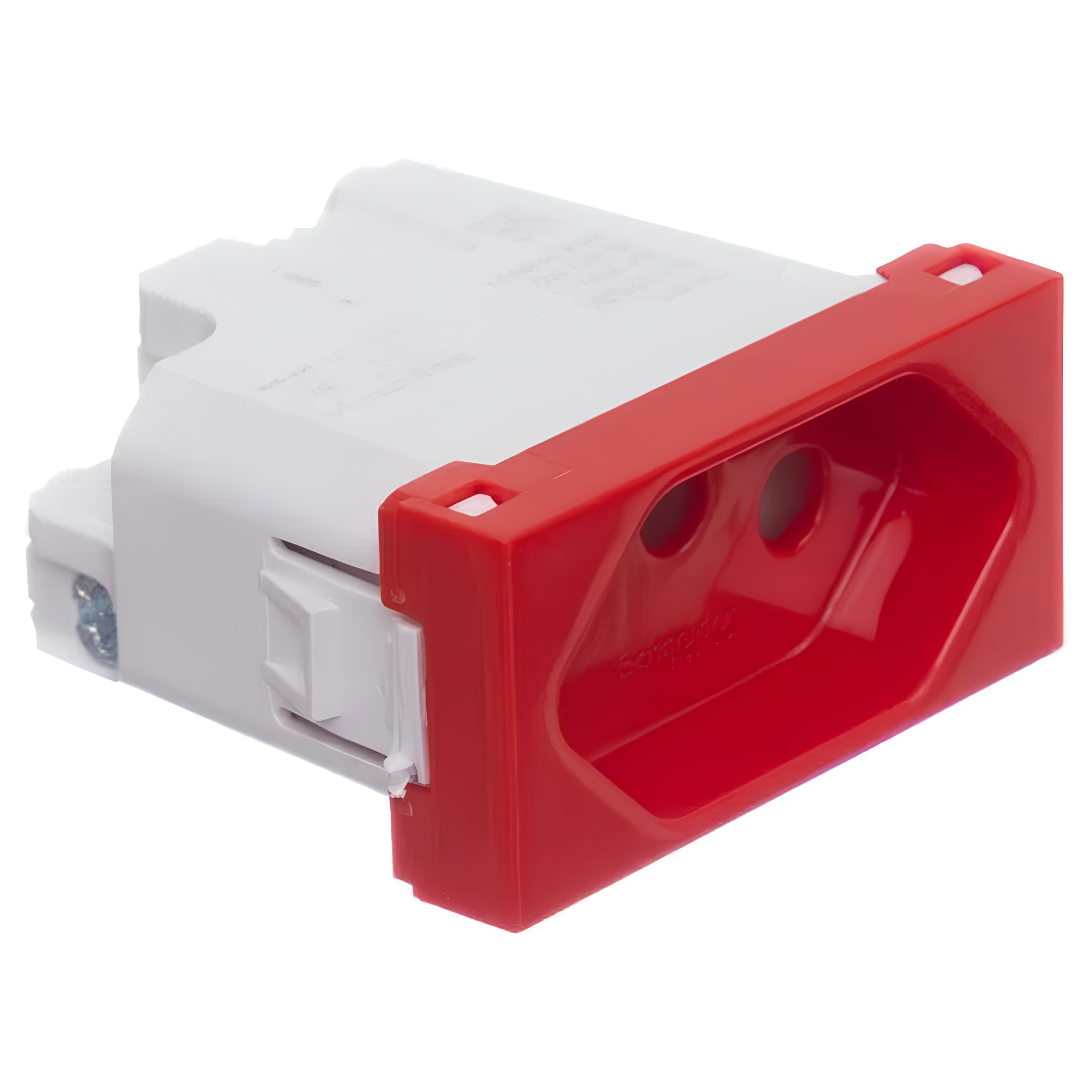 Modulo Tomada 2P+T 20A 250V Vermelha Orion S70203134 Schneider