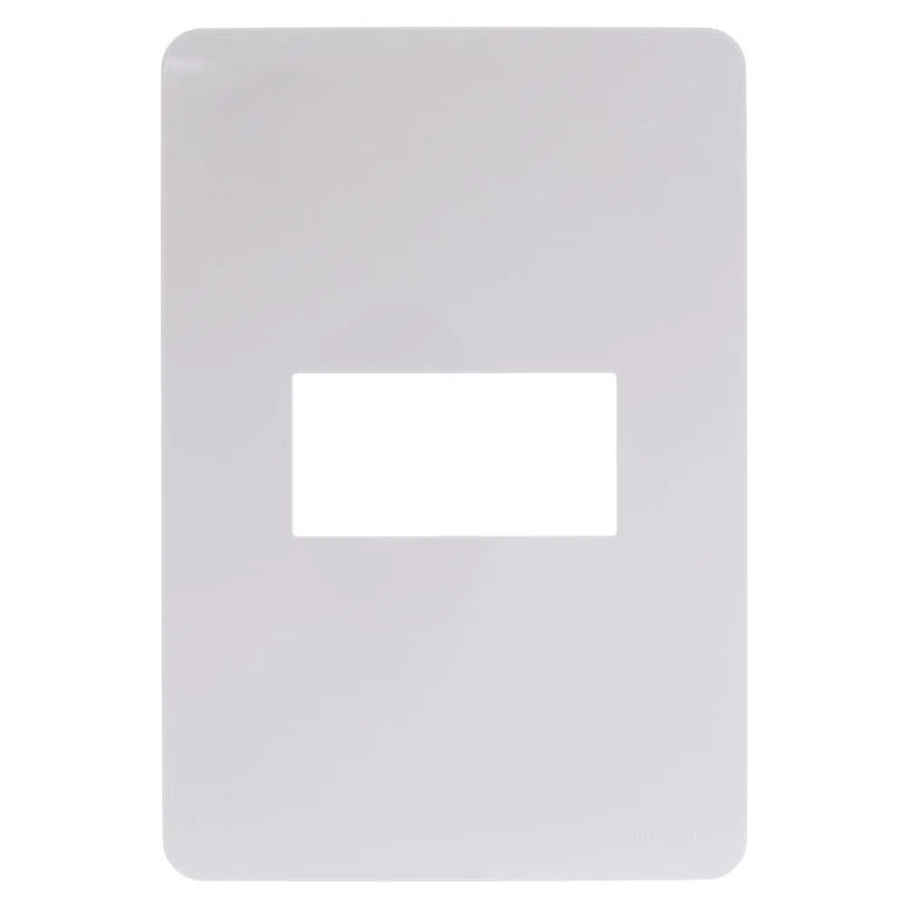 Placa 4X2 1 Posto Branca Orion S730101004 Schneider