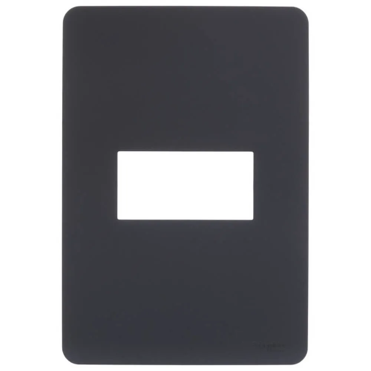 Placa 4X2 1P Stellar Black Orion S730101294 Schneider