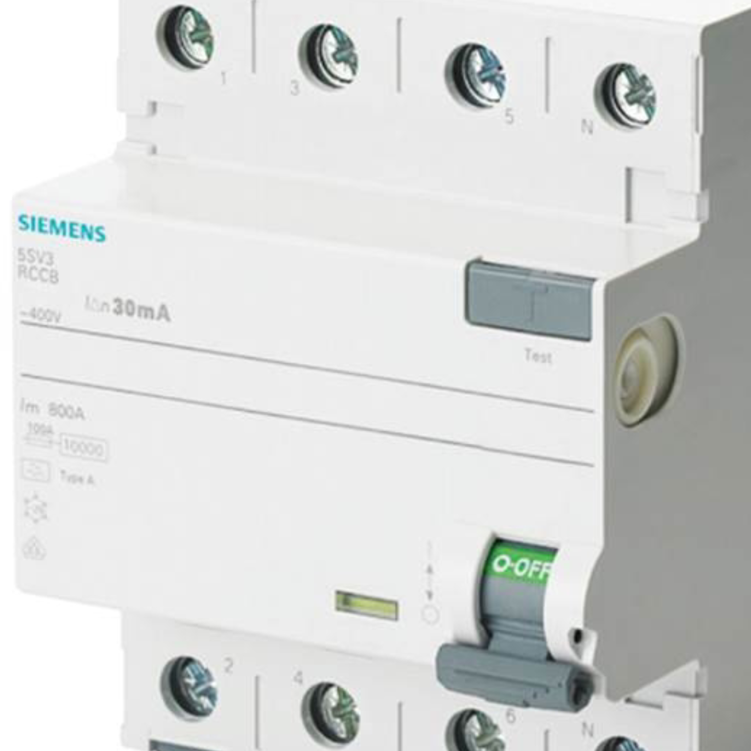 Disjuntor Dr 4P 30Ma 63A 5Sv43460mb Siemens
