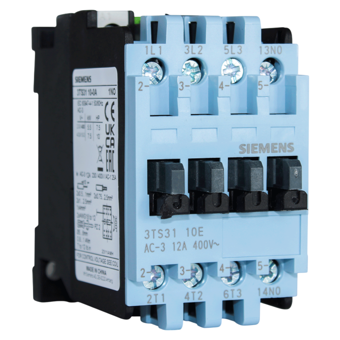 Contator 3P 12A 24V 50/60Hz 1Na 3Ts3110-0Ac2 Siemens