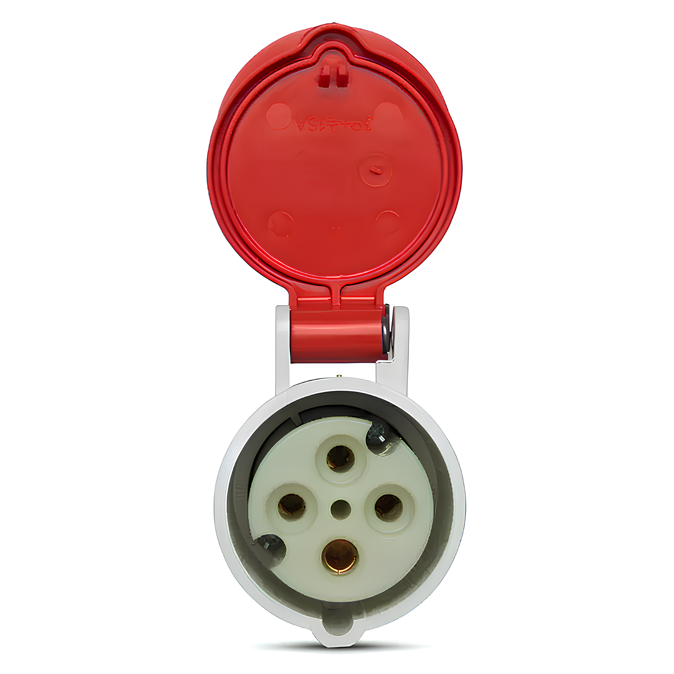 Tomada Acoplamento 3P+T 16A 380/440V Vermelho N4056 Steck