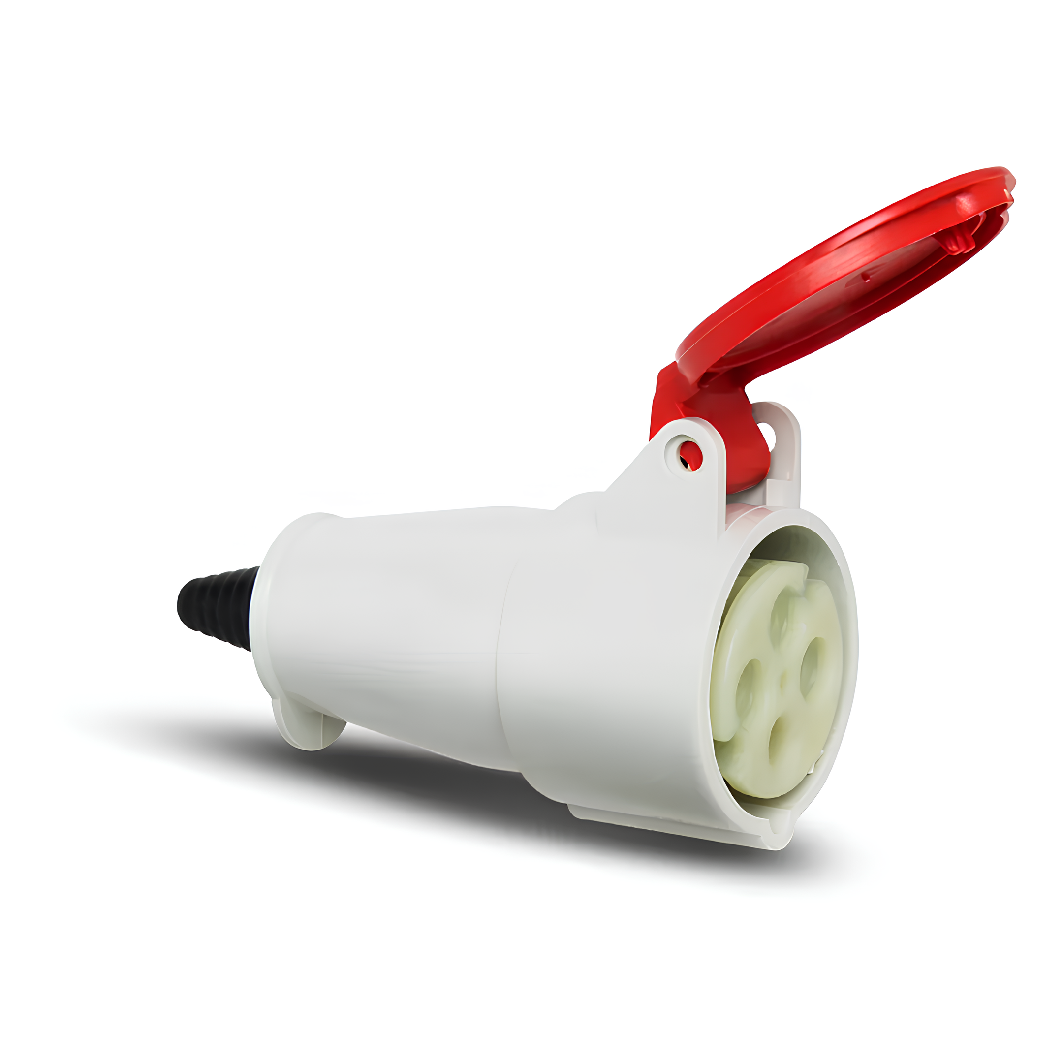 Tomada Acoplamento 3P+T 16A 380/440V Vermelho N4056 Steck