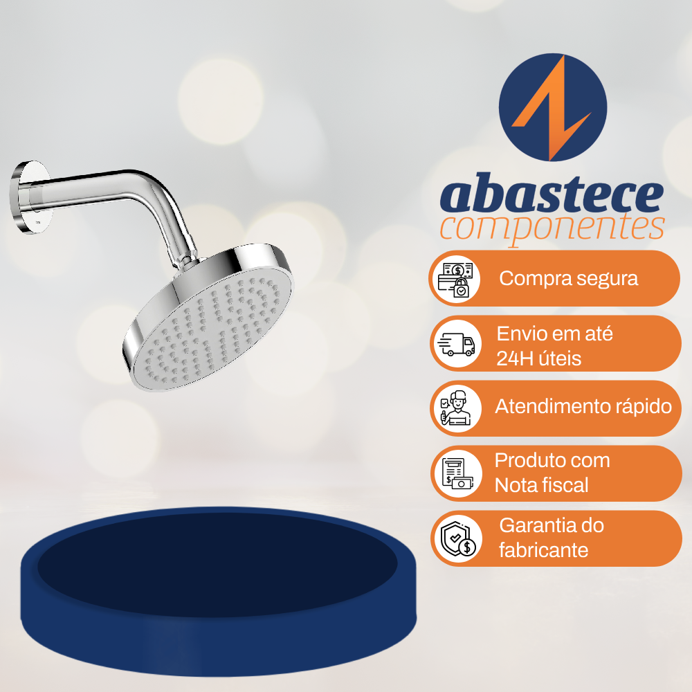 Chuveiro Docol Eden 150 Cromado 00985706