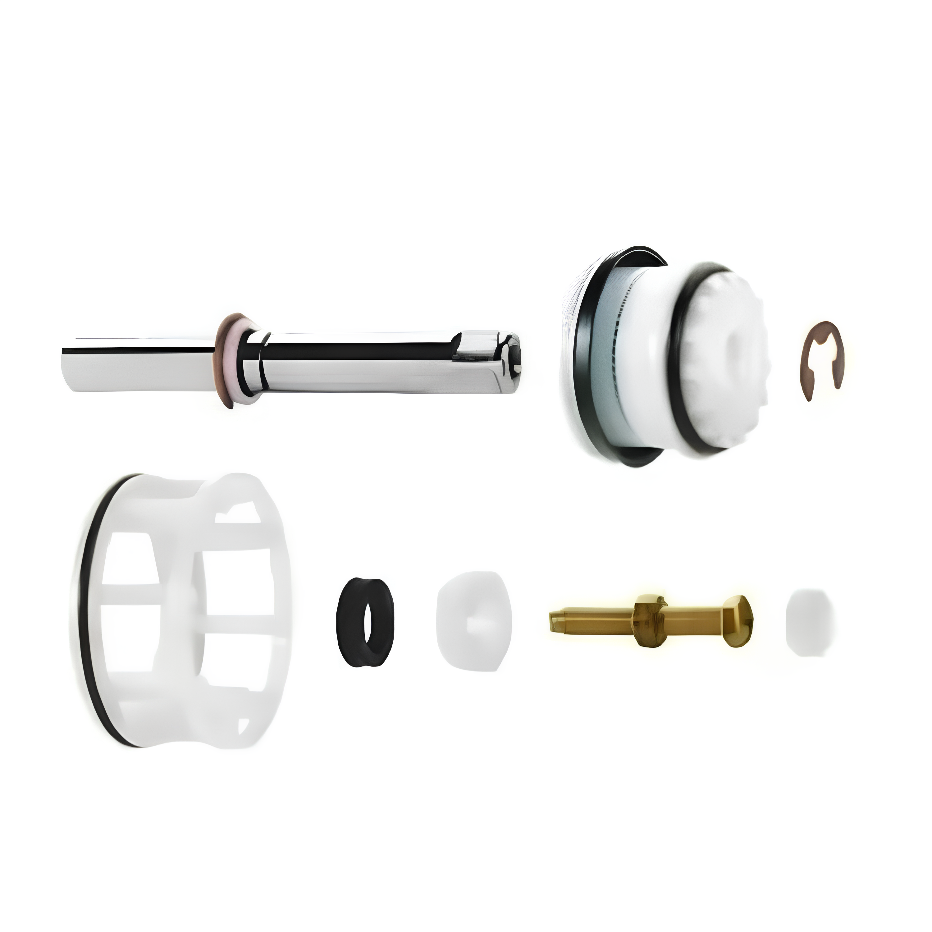 Kit Acionamento Válvula de Descarga Completo 1.1/2" 00116300 Docol