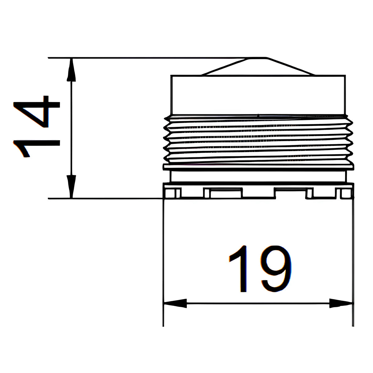 Arejador Econômico TJ  1,8 LPM 00550200 Docol