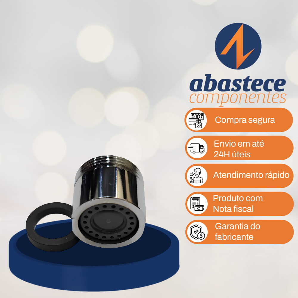 Arejador Econômico TT M18 1,8 LPM Cromado 00611606 Docol