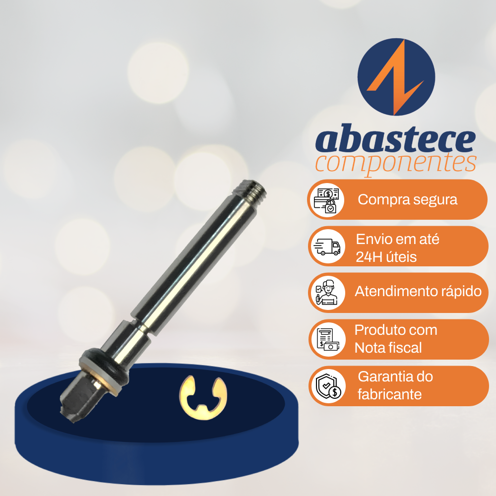 Kit Eixo para Pressmatic Compact Completo Inox 00071600 Docol