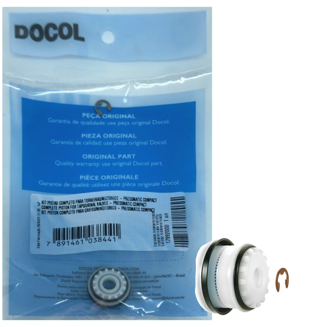 Kit Pistão Pressmatic Compact Completo 17992000 Docol