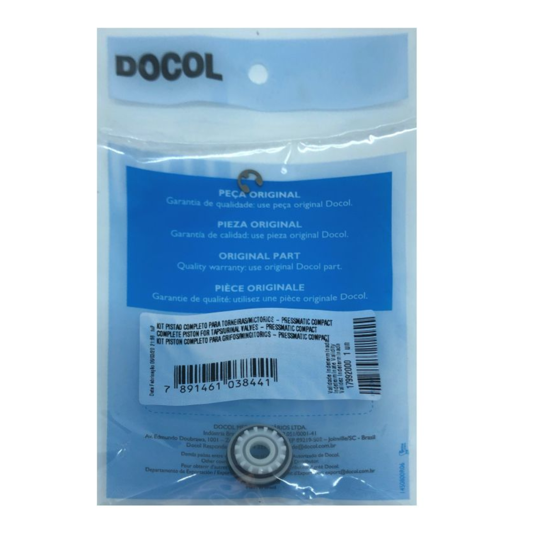 Kit Pistão Pressmatic Compact Completo 17992000 Docol