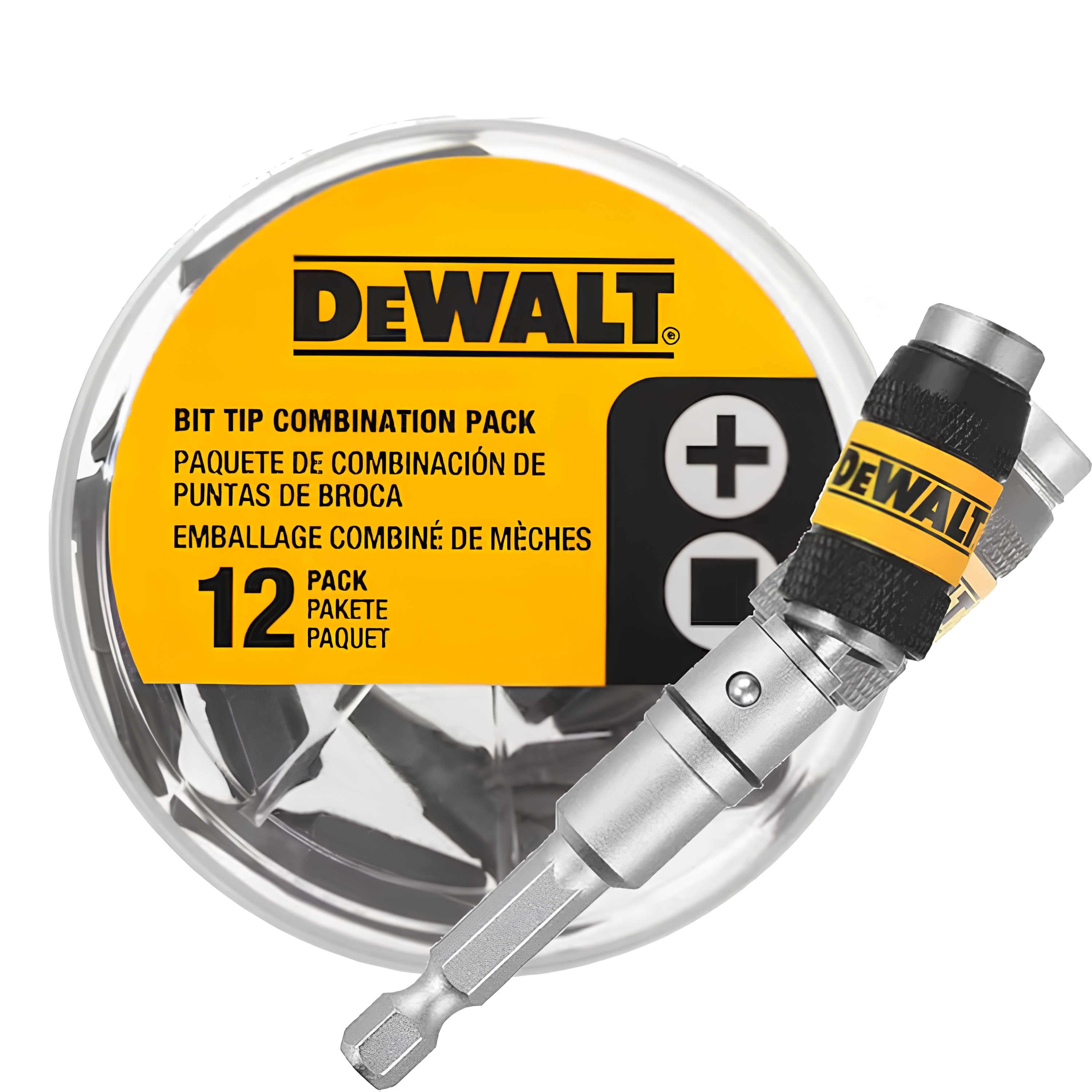 Adaptador Angular Parafusadeira 1/4 14Pçs Dwpvtc14 Dewalt