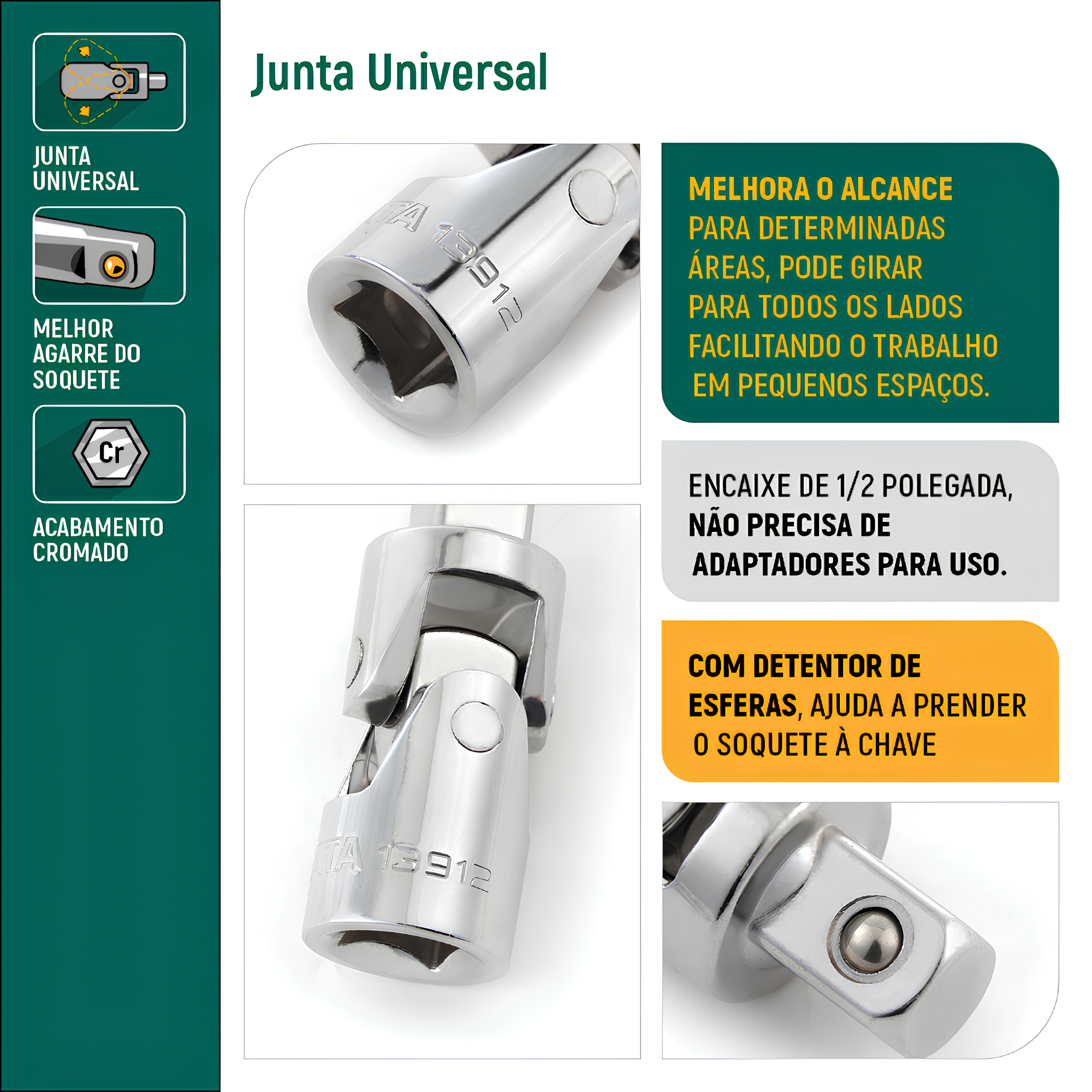 Jogo De Ferramentas Com 25 Peças ST0925723-P + Lanterna Sata
