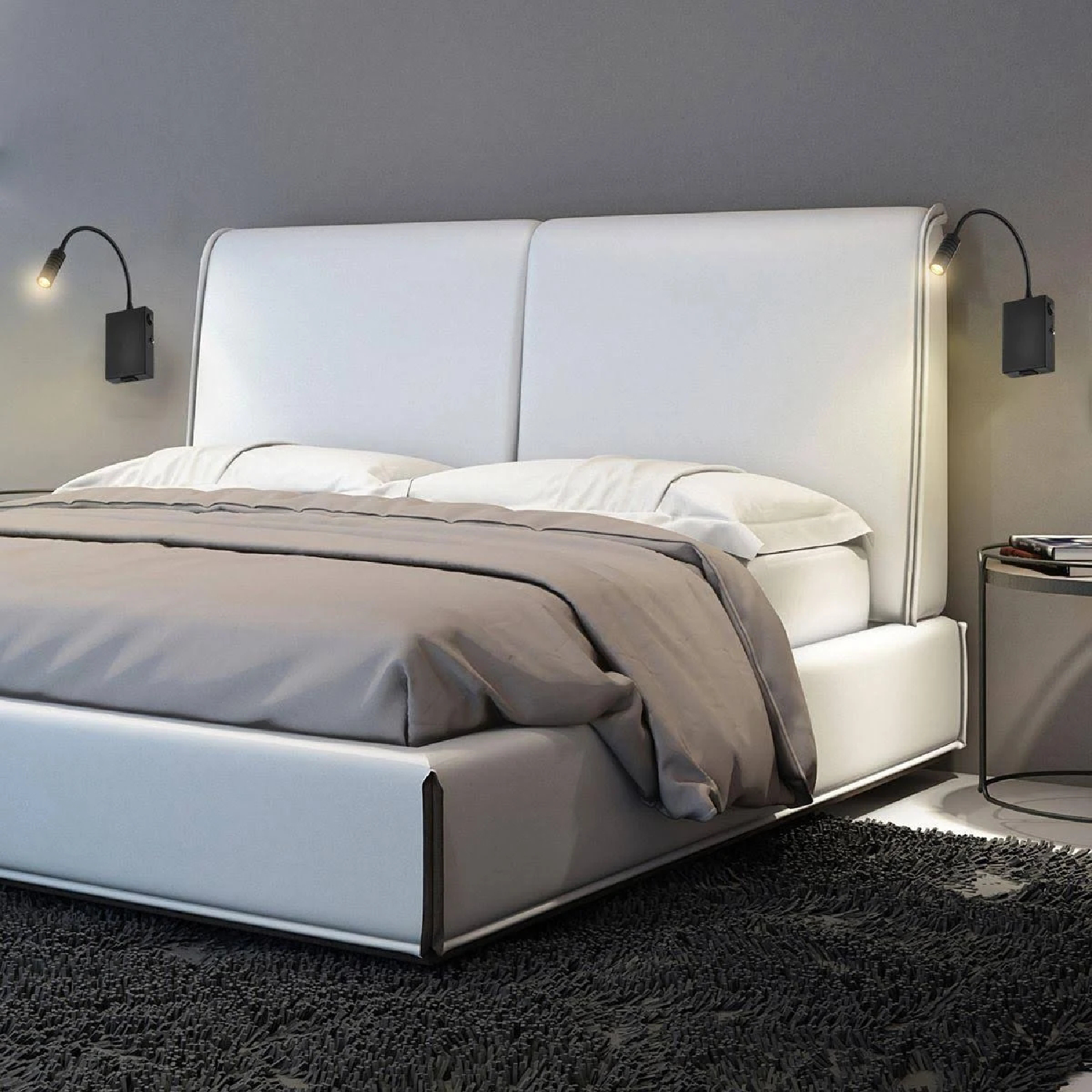 Luminaria Led Arandela 3W 2700K 204Lm Bivolt Lettura Avant