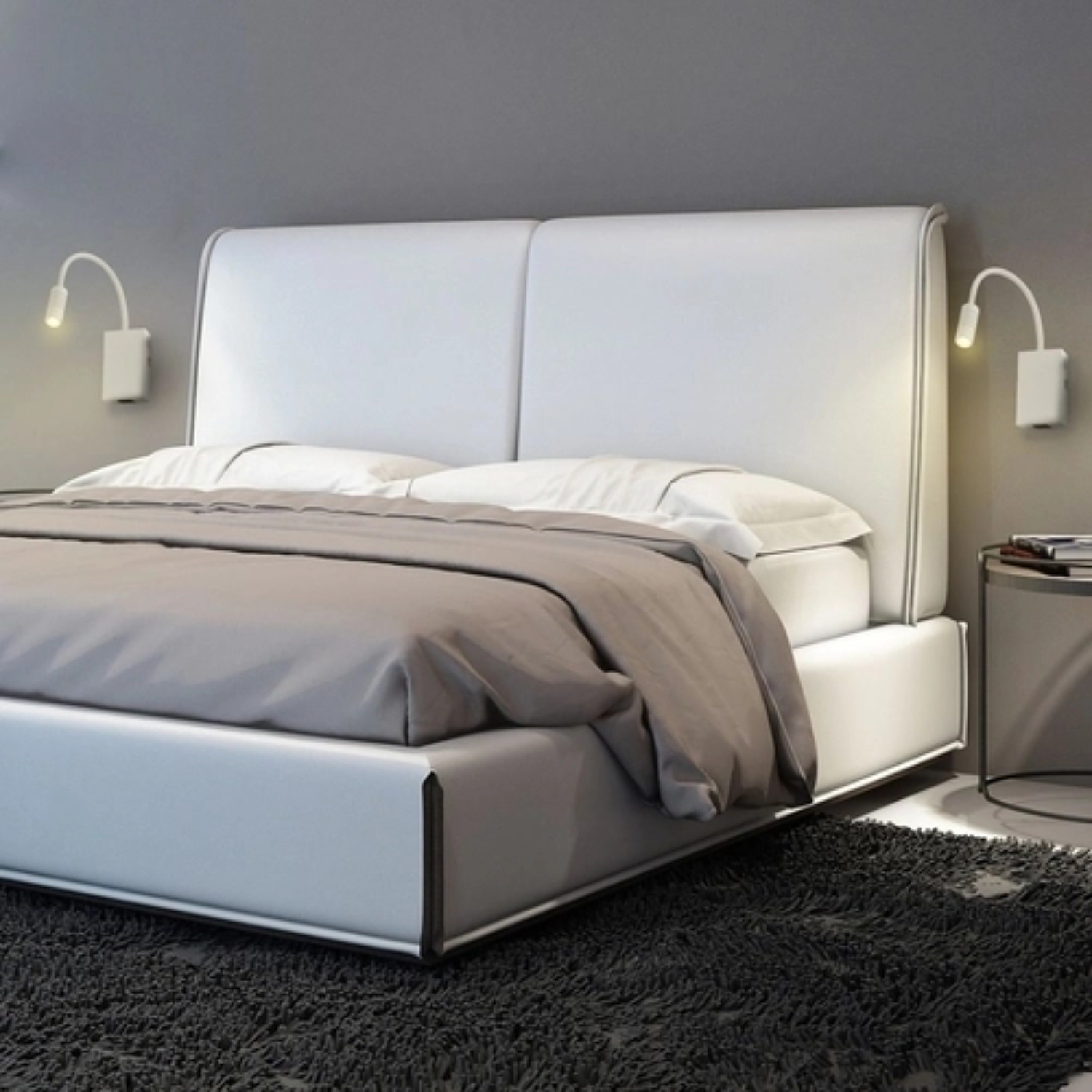 Luminaria Led Arandela 3W 2700K 204Lm Bivolt Lettura Avant