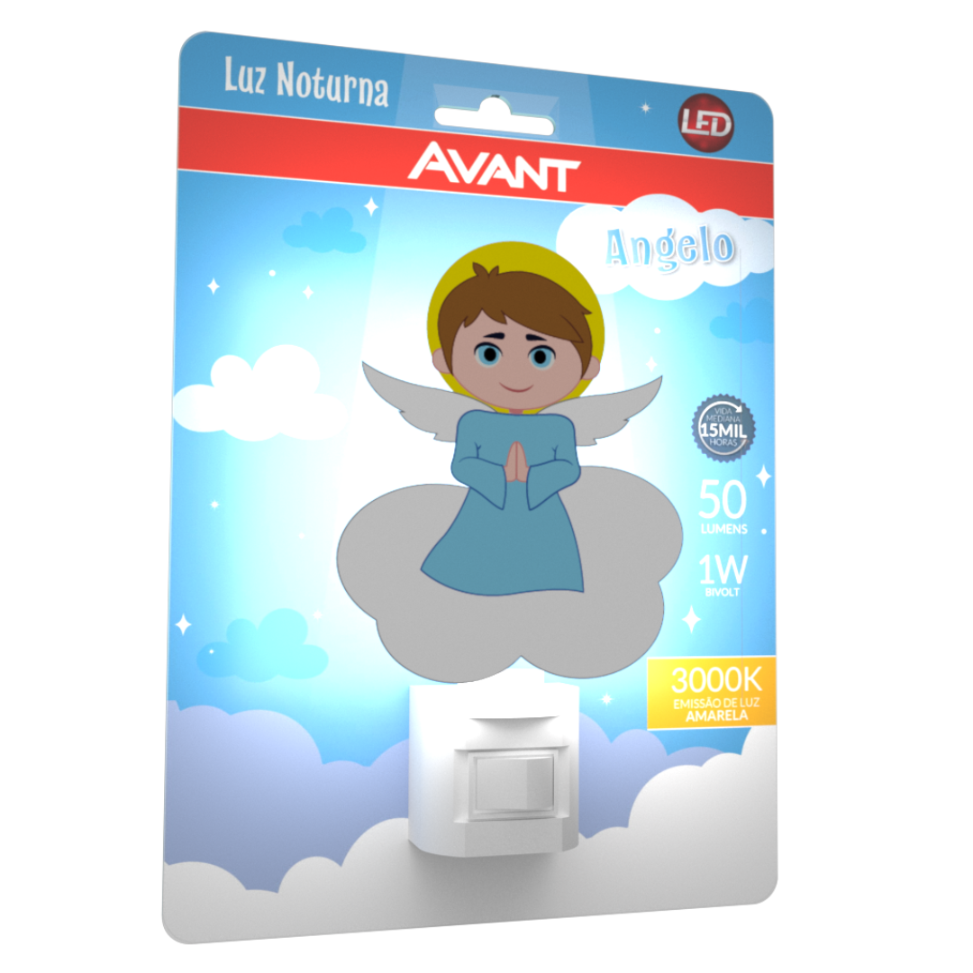 Luminária LED Angelo 3000K 1W Biv 12,5x8cm 151150573 Avant
