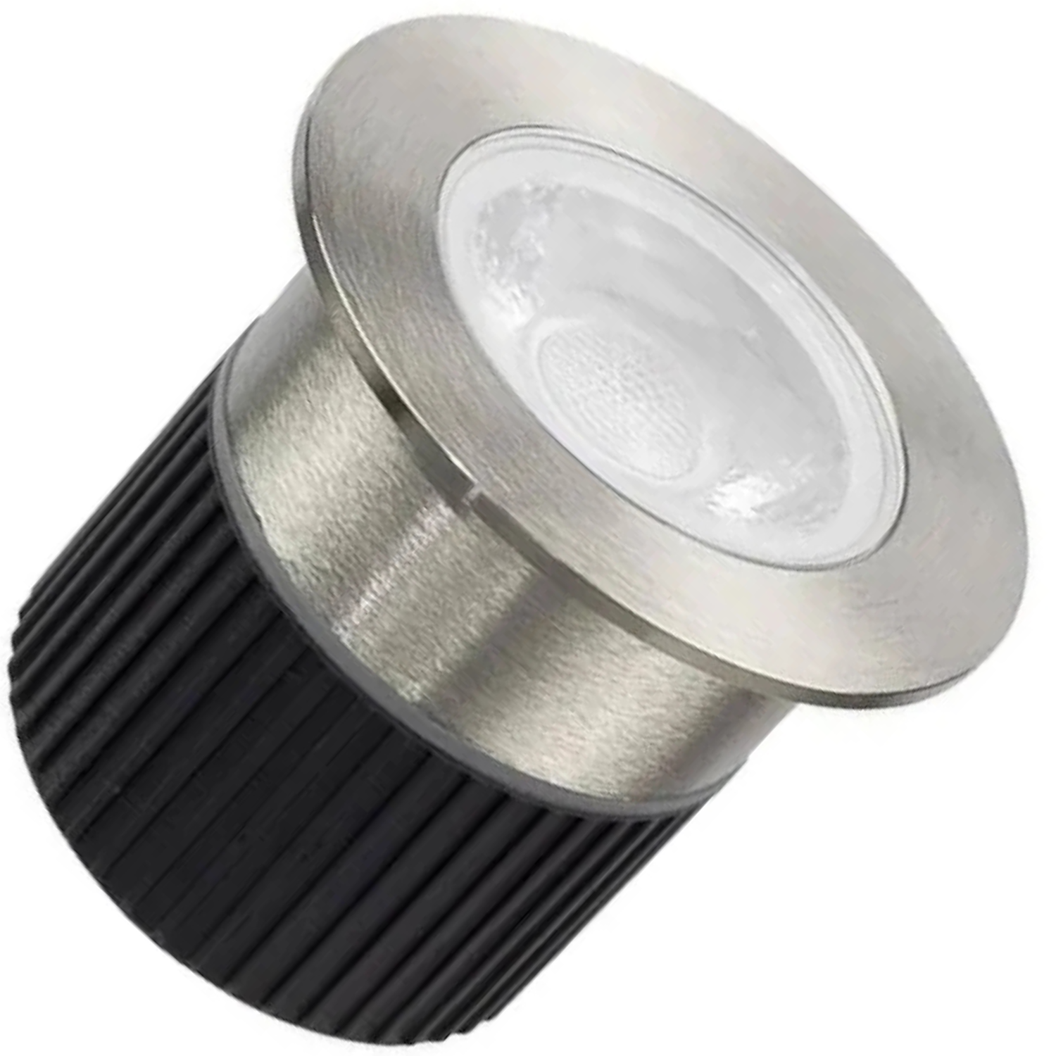 Balizador Led 3000K 5W aço E Policarbonato Aço Escovado Avant
